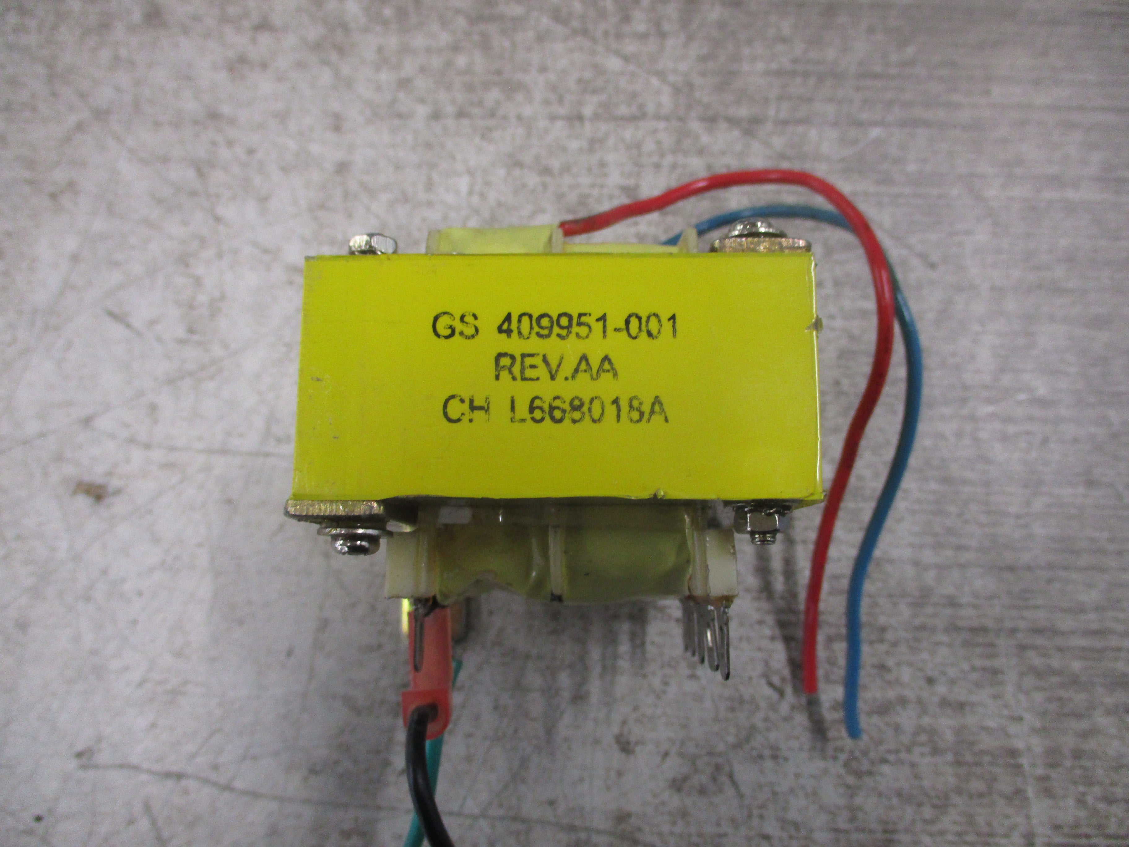GS Transformer 409951-001 Rev. AA Used