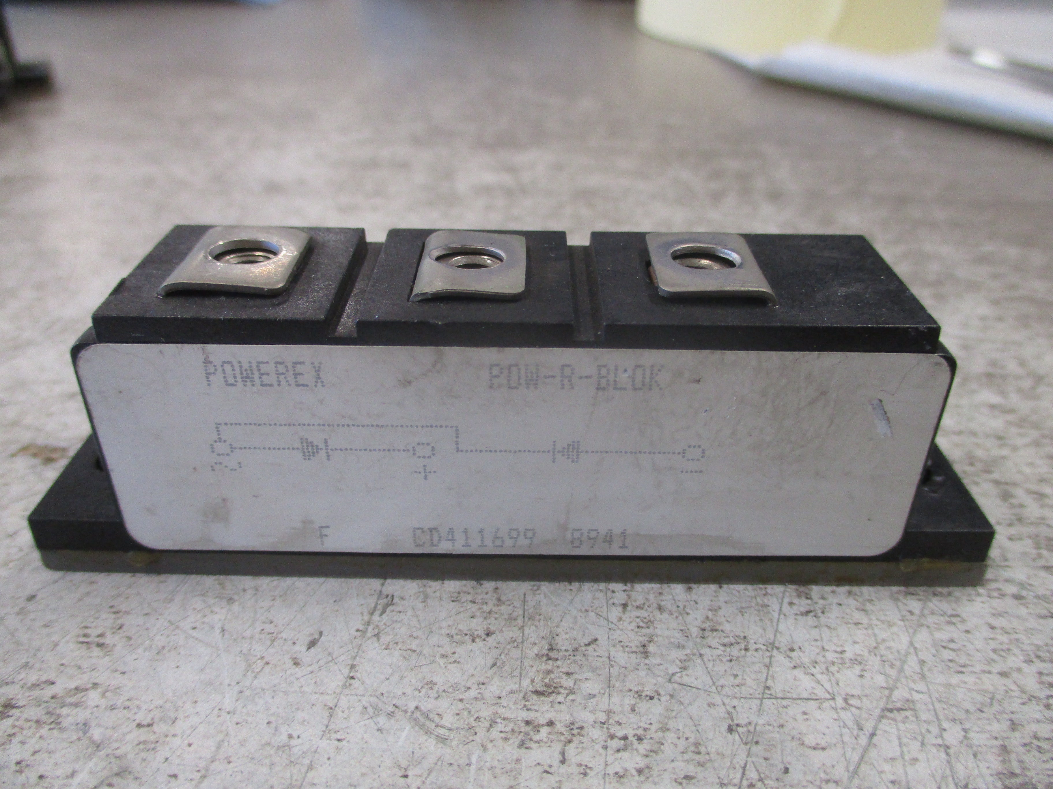 Powerex Pow-R-Blok Power Module F CD411699-8941 Used