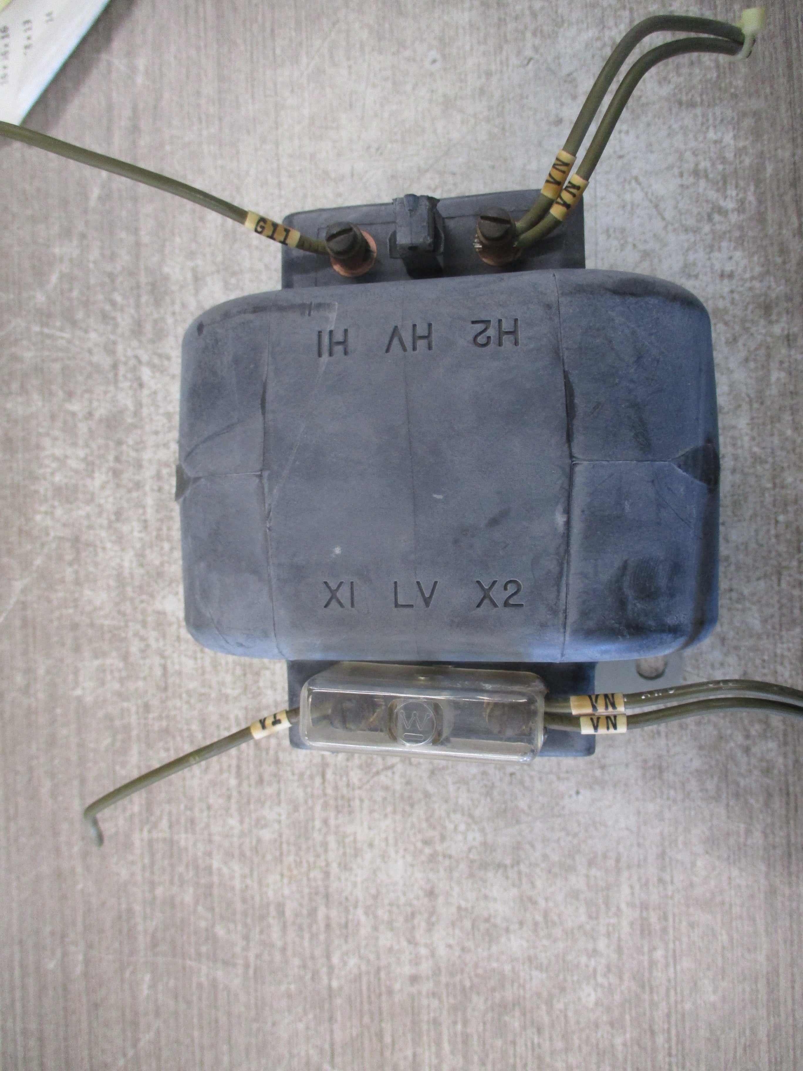Westinghouse Type PPM Voltage Transformer 7526A10G02 Pri: 288V Ratio 2.4:1 60Hz