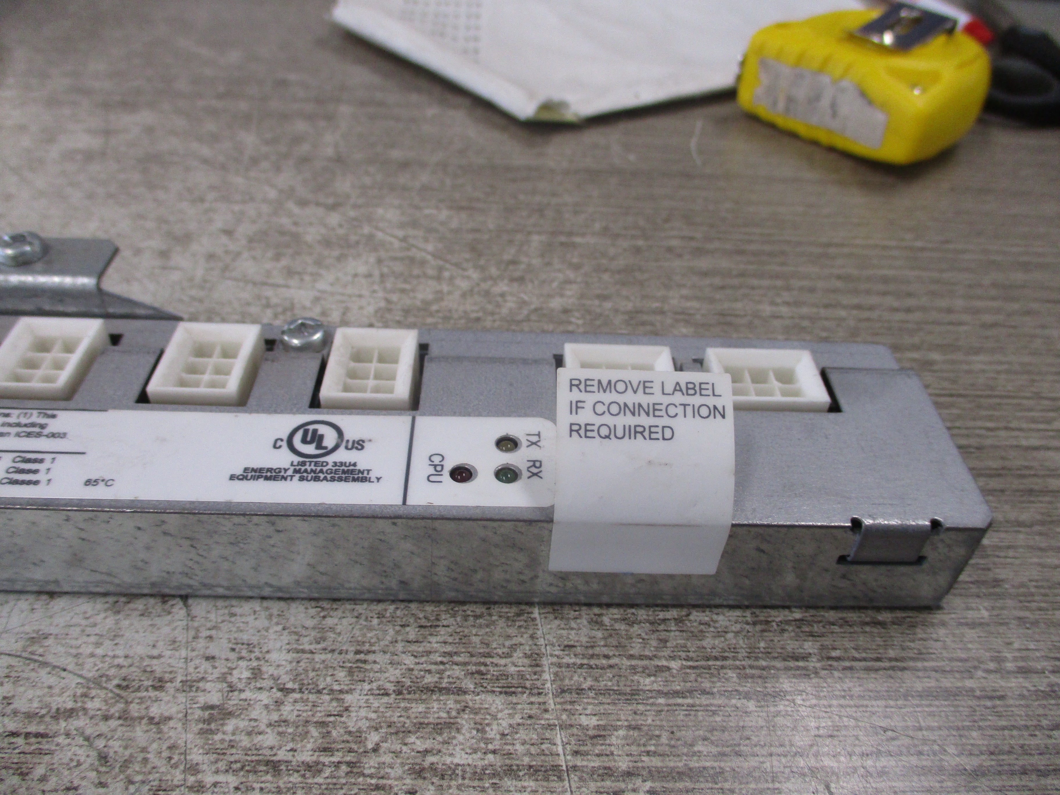 Square D Powerlink G3 Circuit Control Bus NF18SBRG3 *Missing (1) Mounting Screw* Used