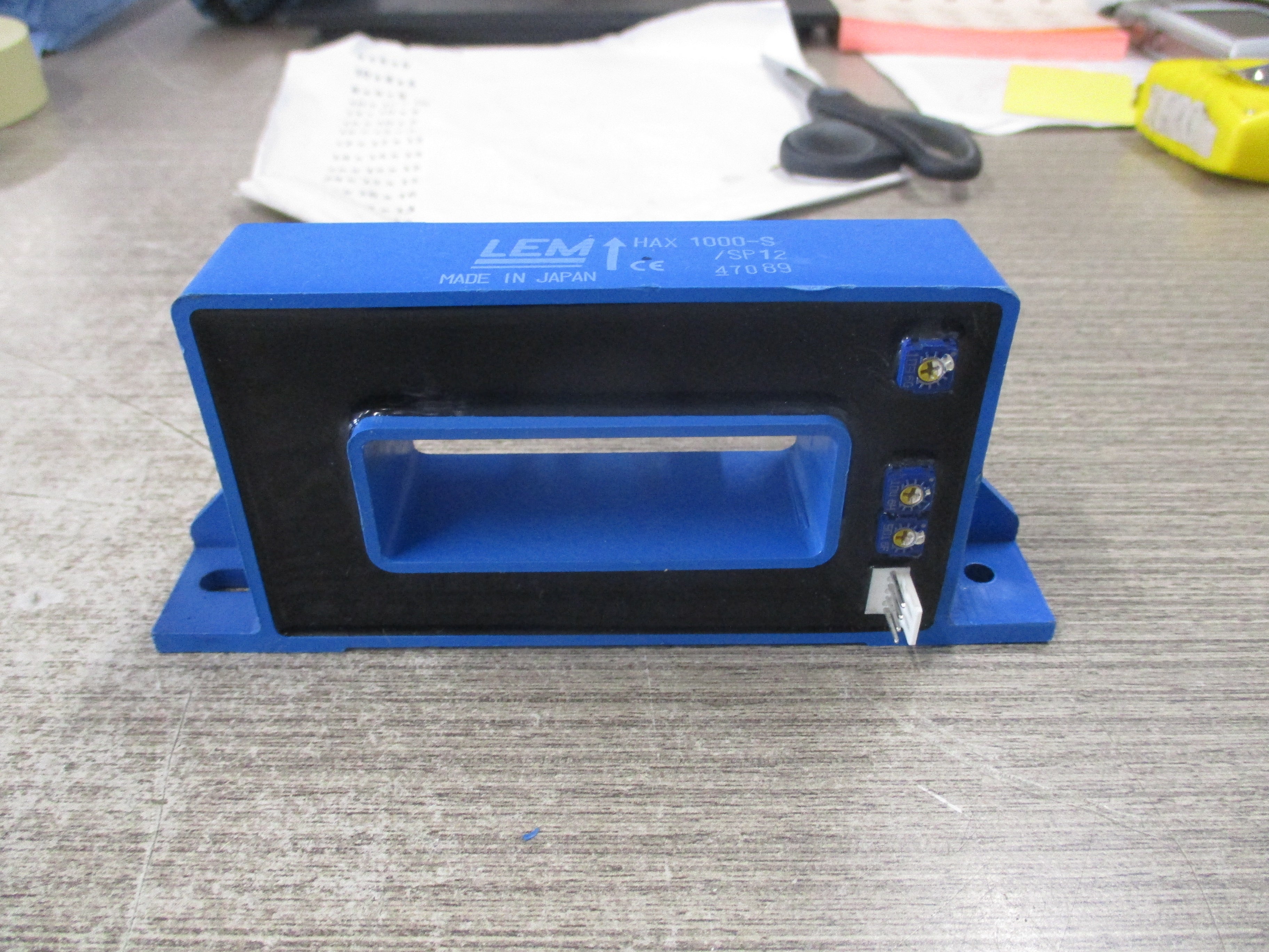 LEM Current Transducer HAX 1000-S/SP12 Used