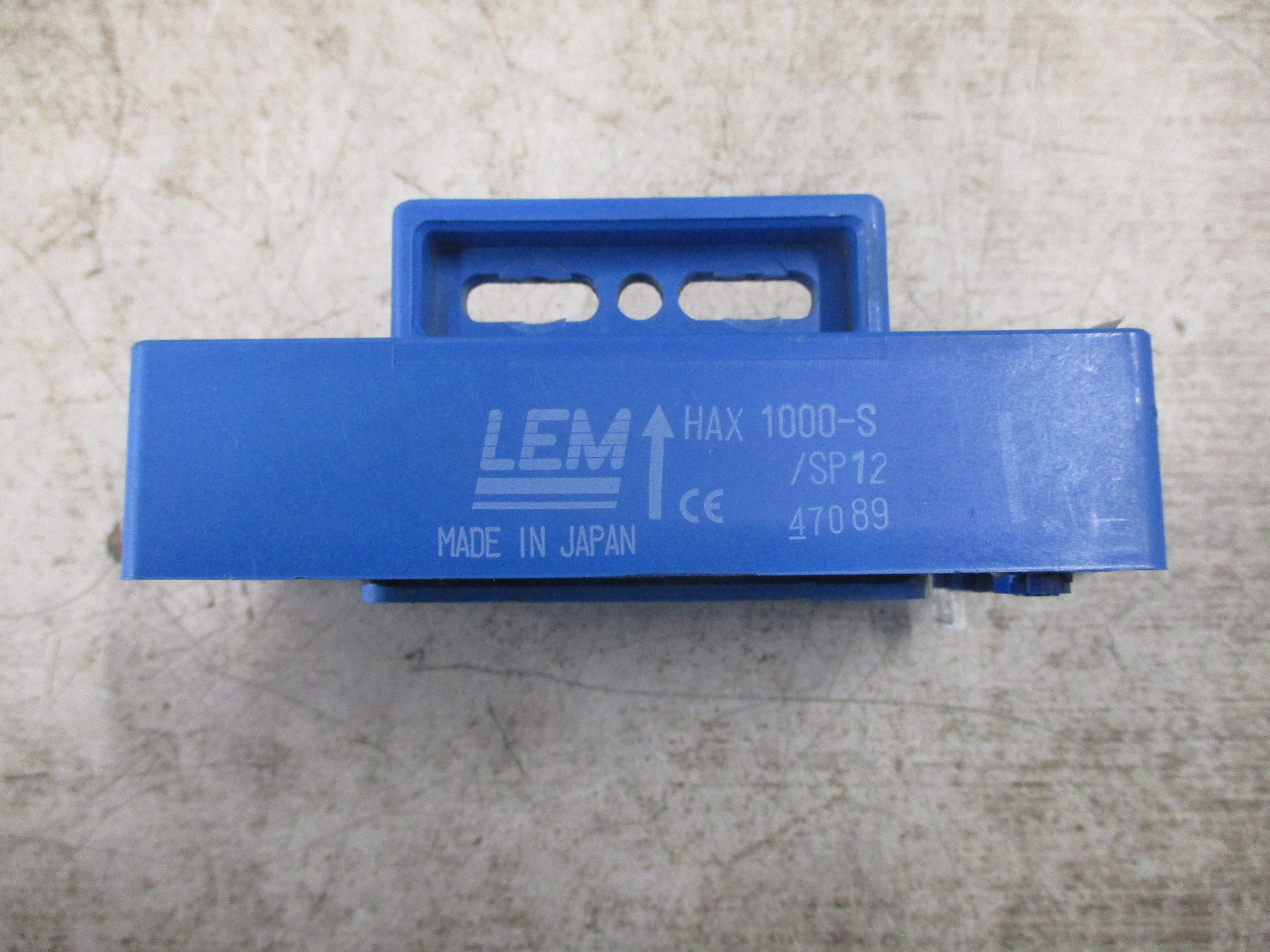 LEM Current Transducer HAX 1000-S/SP12 *Chipped Case* Used