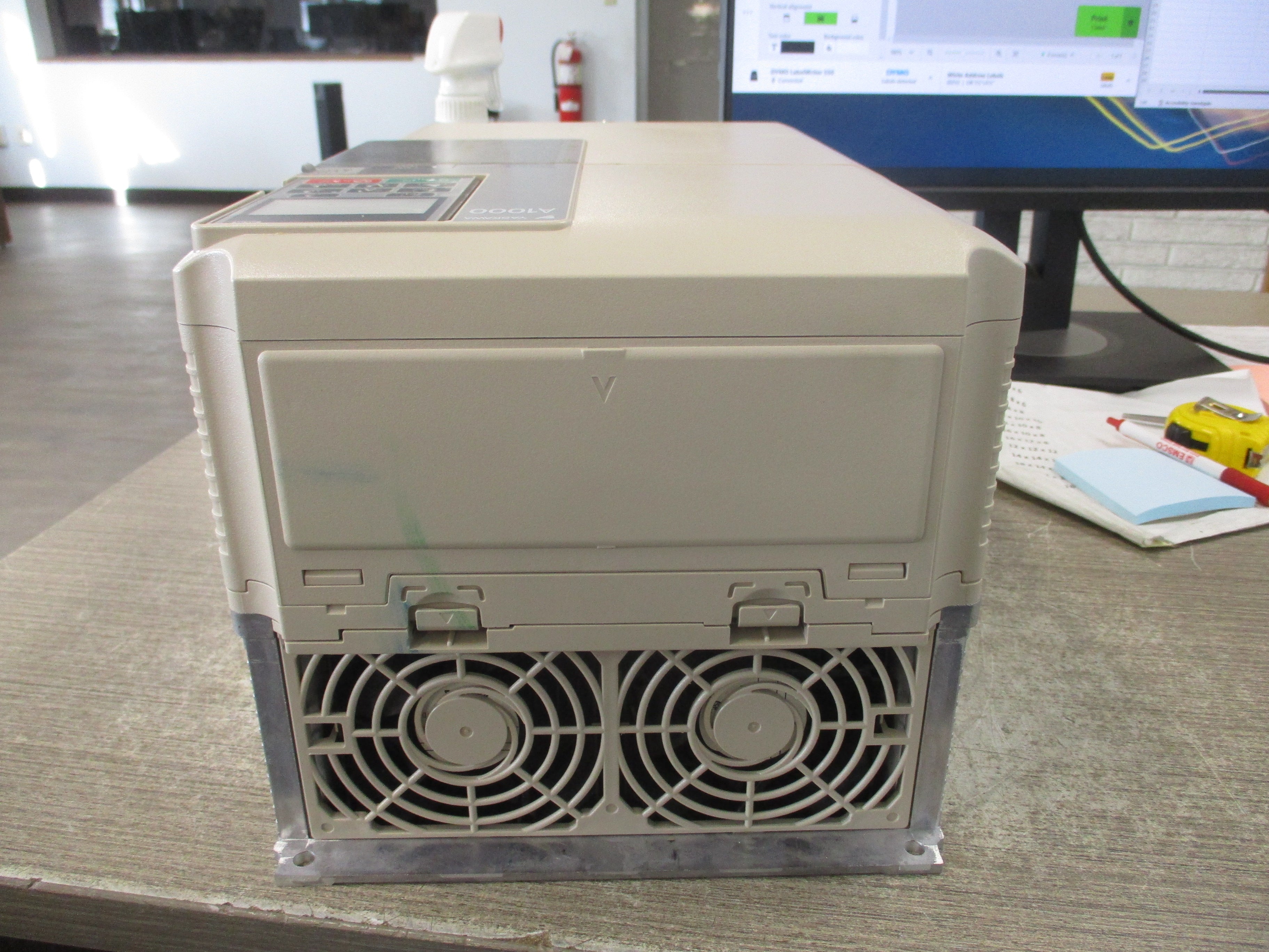 Yaskawa A1000 AC Drive CIMR-AU4A0044FAA Rev. E 30HP 3Ph Input: AC 3Ph 380-480V
