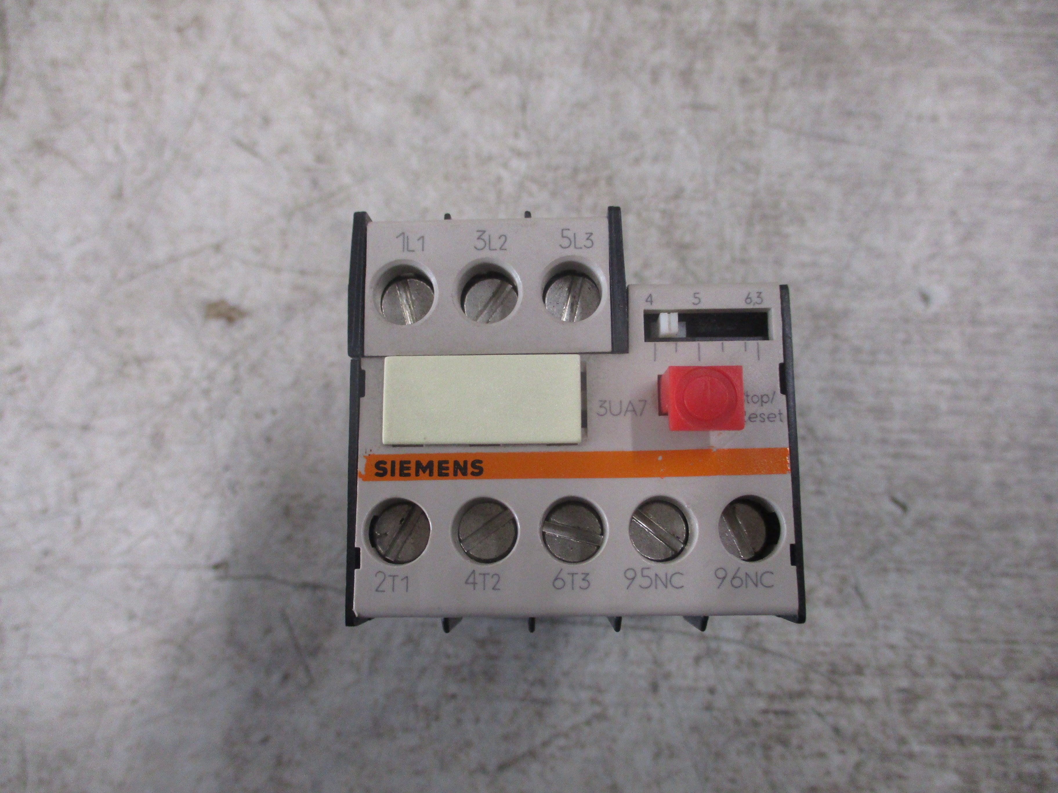 Siemens Solid State Overload 3UA70 10-1G Trip: 4.0-6.3A New Surplus