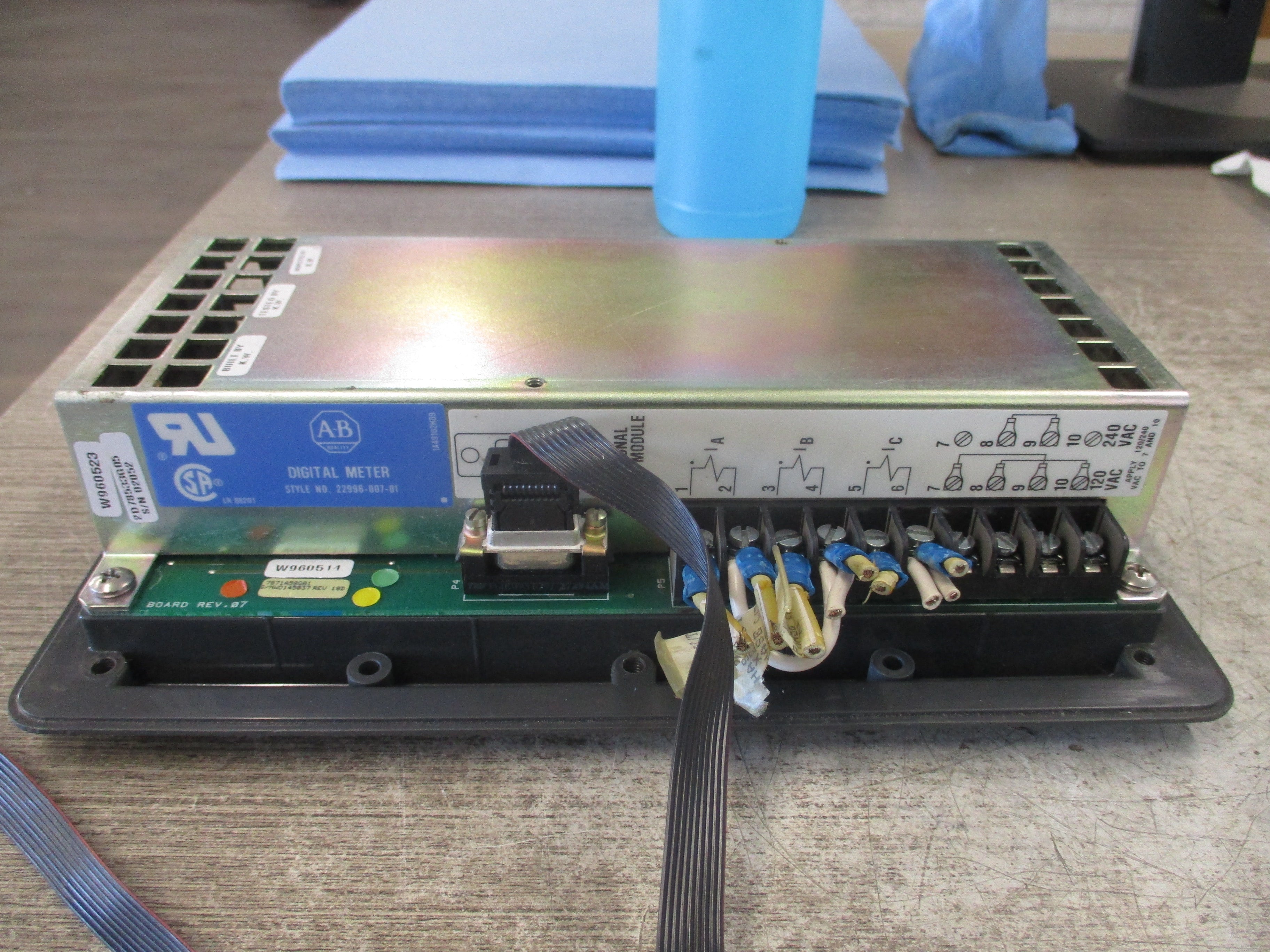 Allen-Bradley Digital Power Meter 22996-007-01 Used