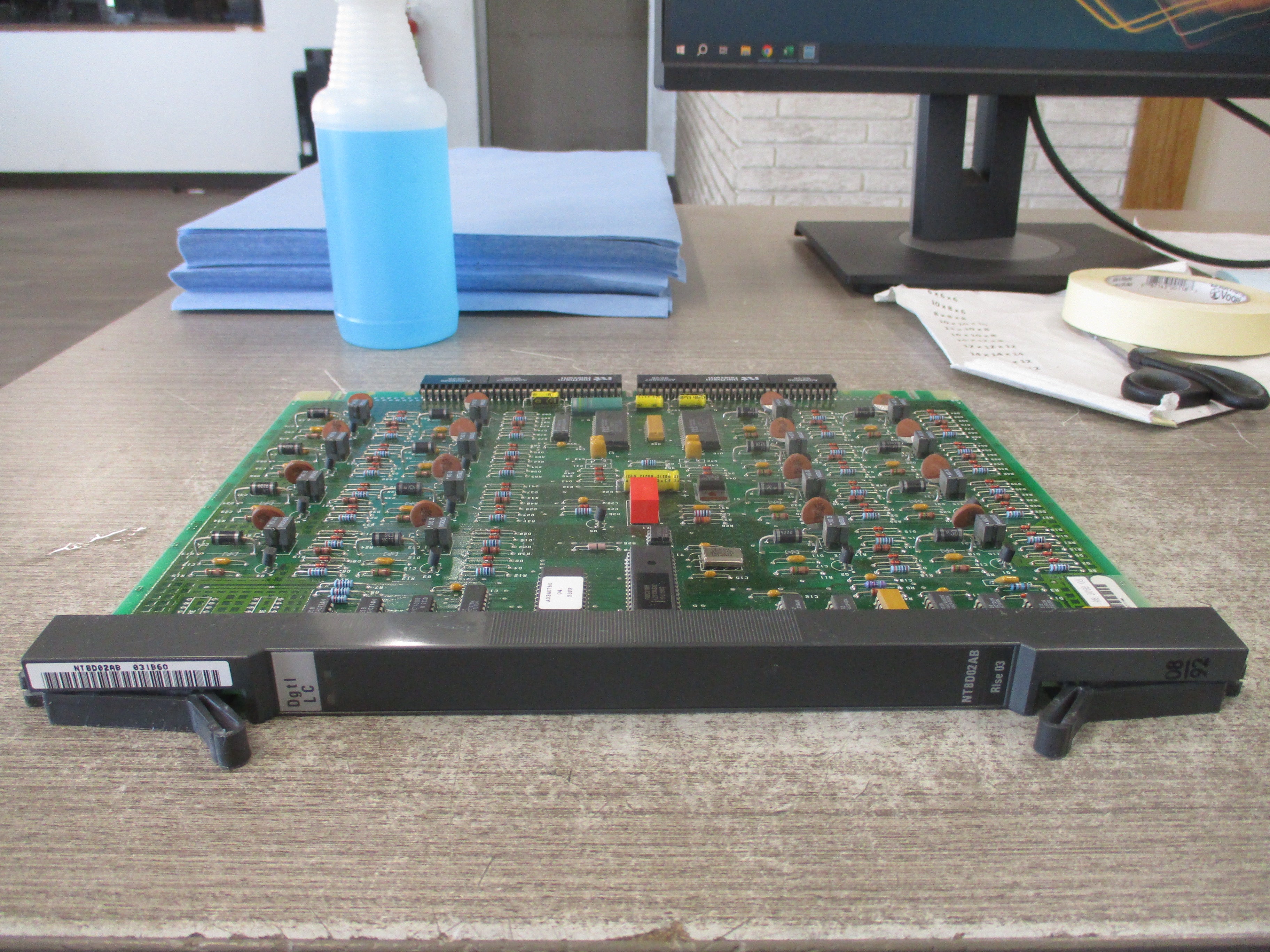 Nortel Meridian Digital Line Card NT8D02AB Rlse 03 Used