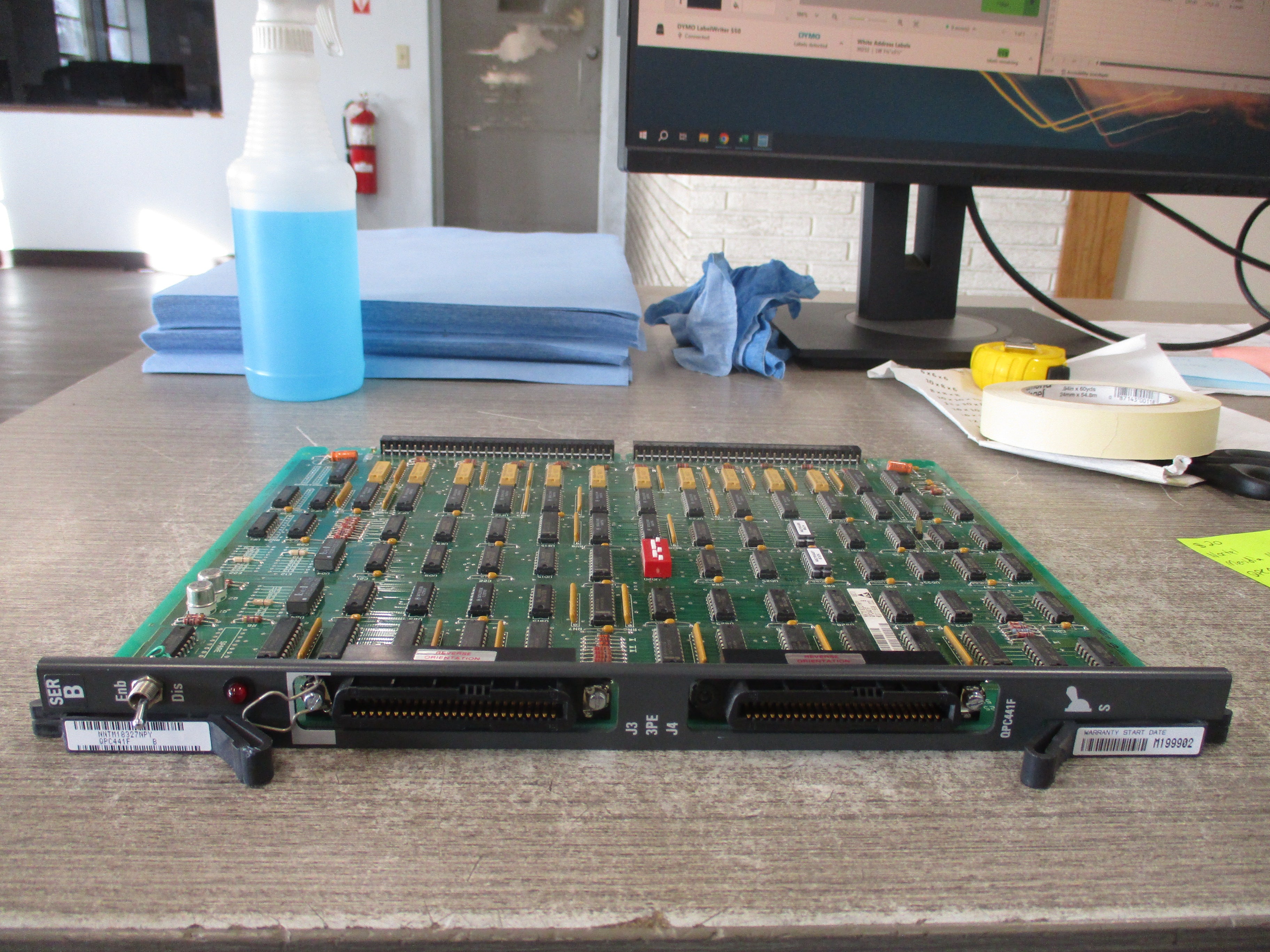 Nortel Meridia Network Card QPC441F Ser. B Used