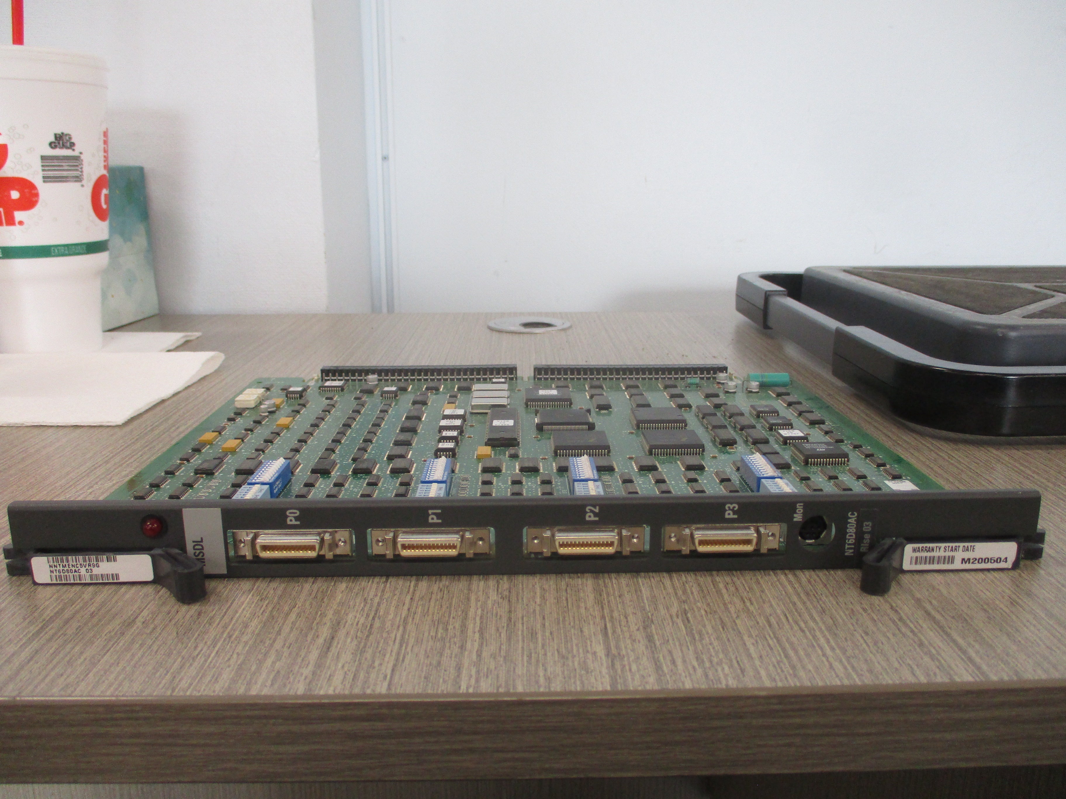 Nortel Meridian MSDL Card NT6D80AC Rlse 03 Used