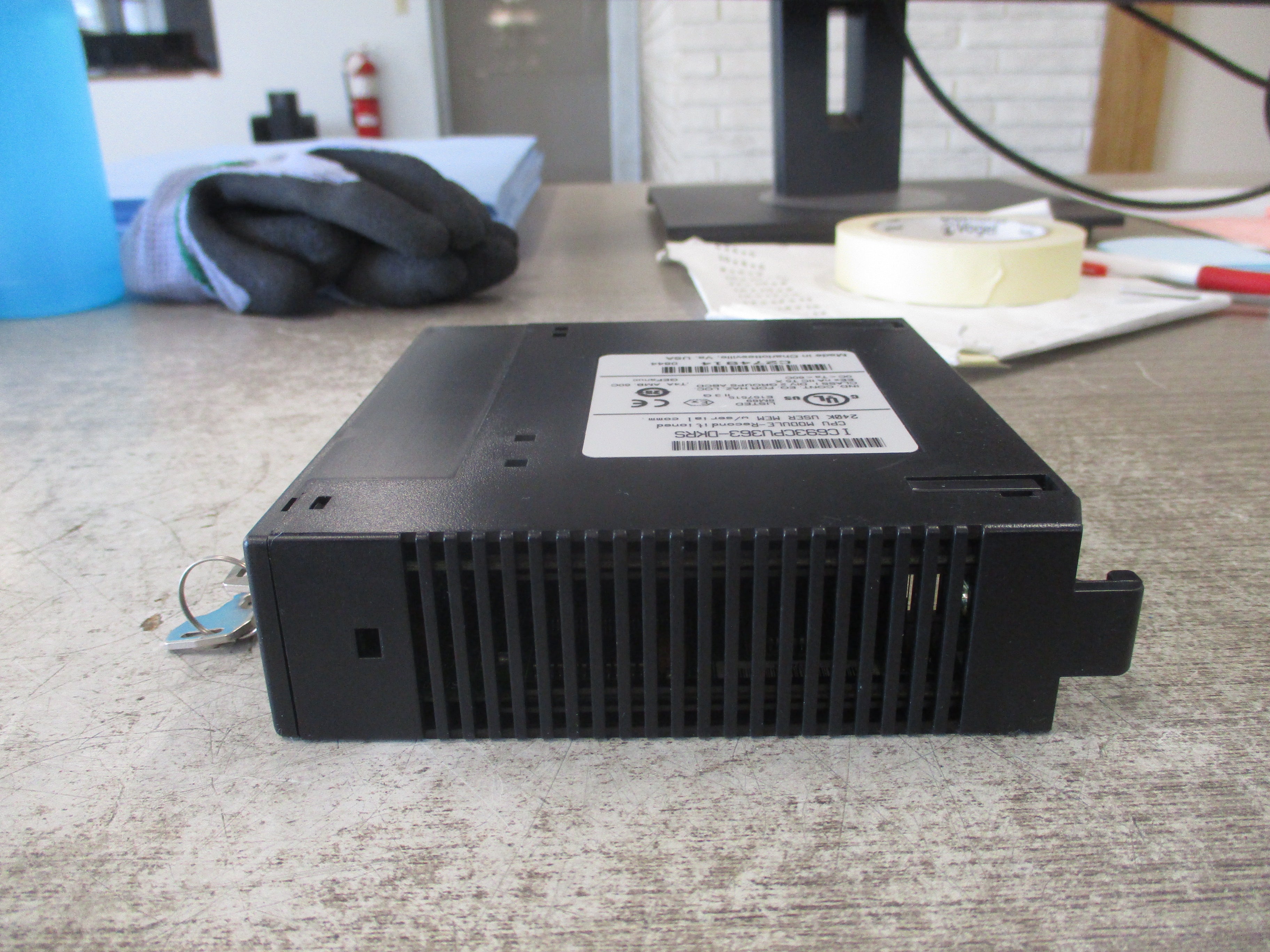 GE Fanuc CPU Module IC693CPU363-DKRS 240K User Memory Serial Comm. Used