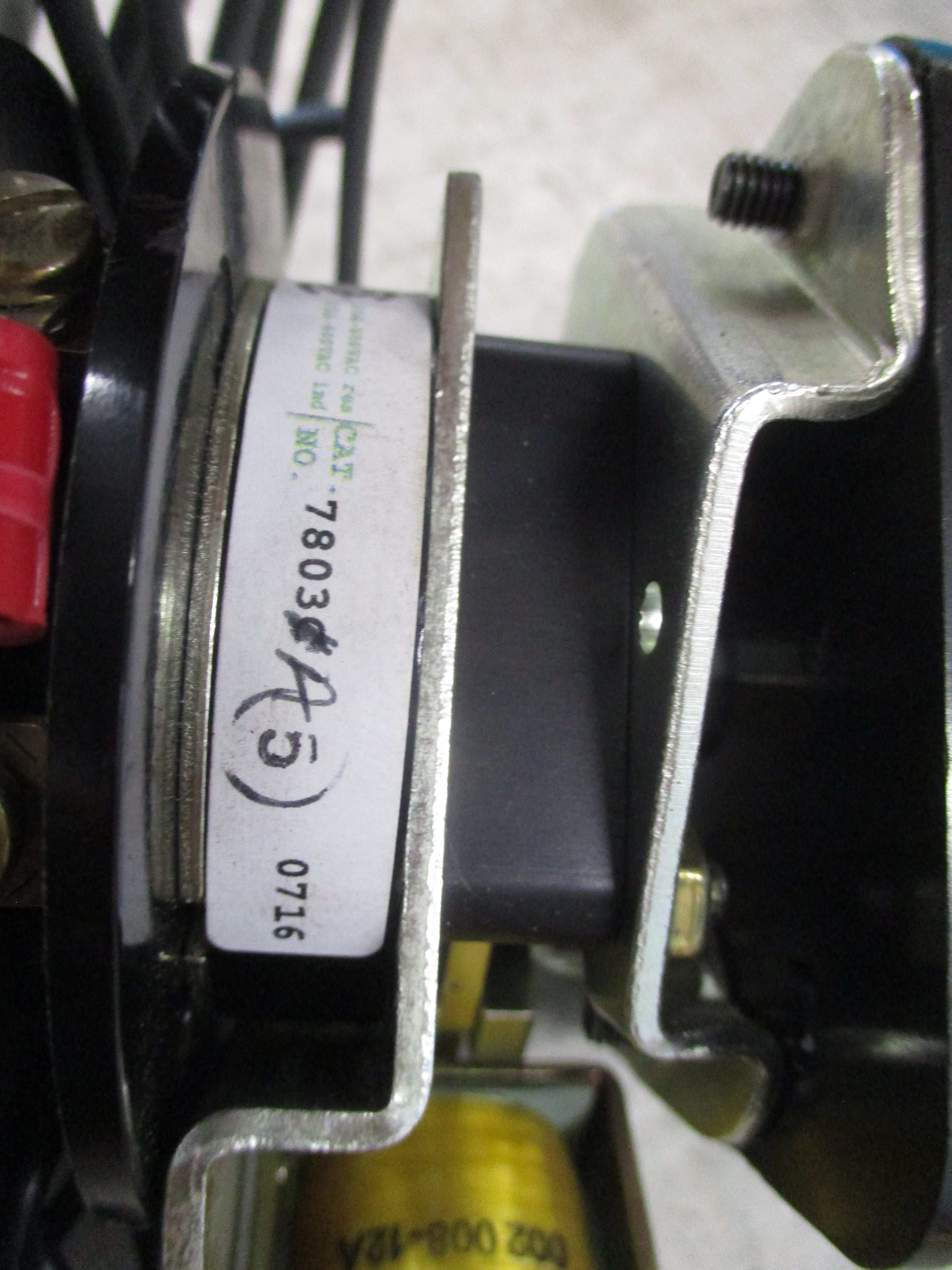 Electroswitch Series 24 Lock-Out Relay Rotary Switch 7803A 24VDC Used