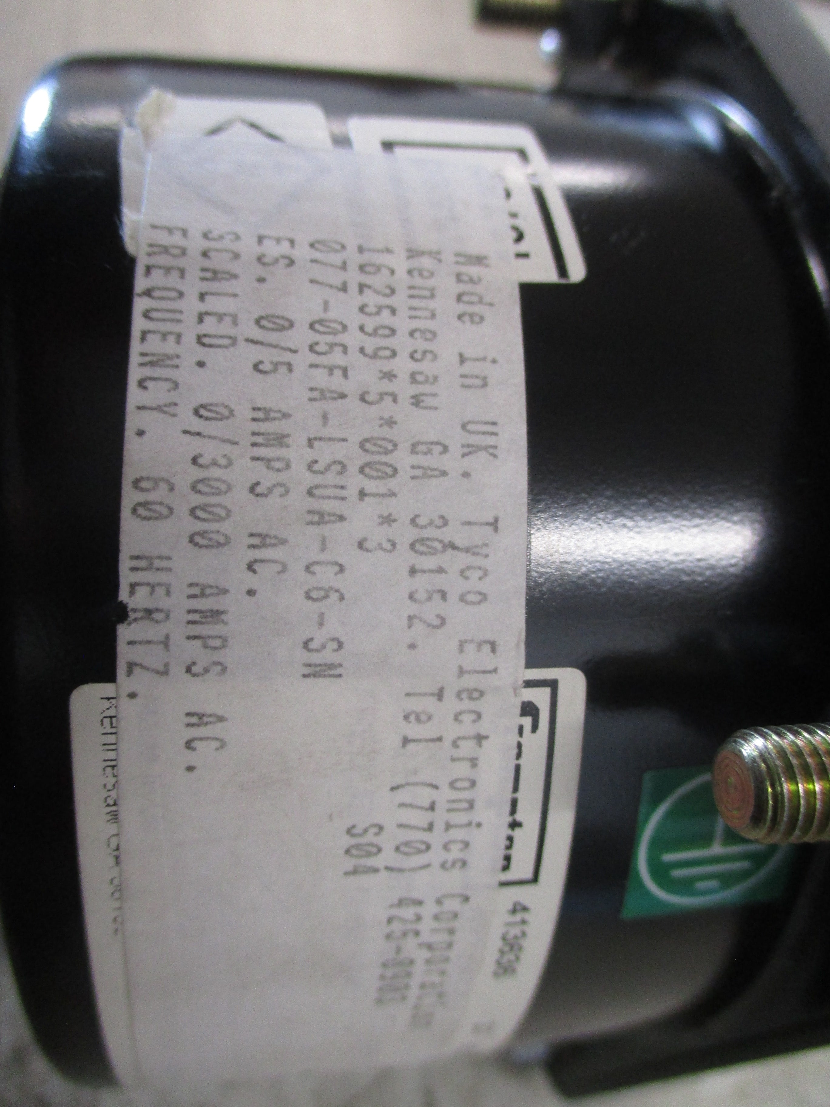 Crompton AC Ammeter 077-05FA-LSUA-C6-SN Range: 0-3000A Used