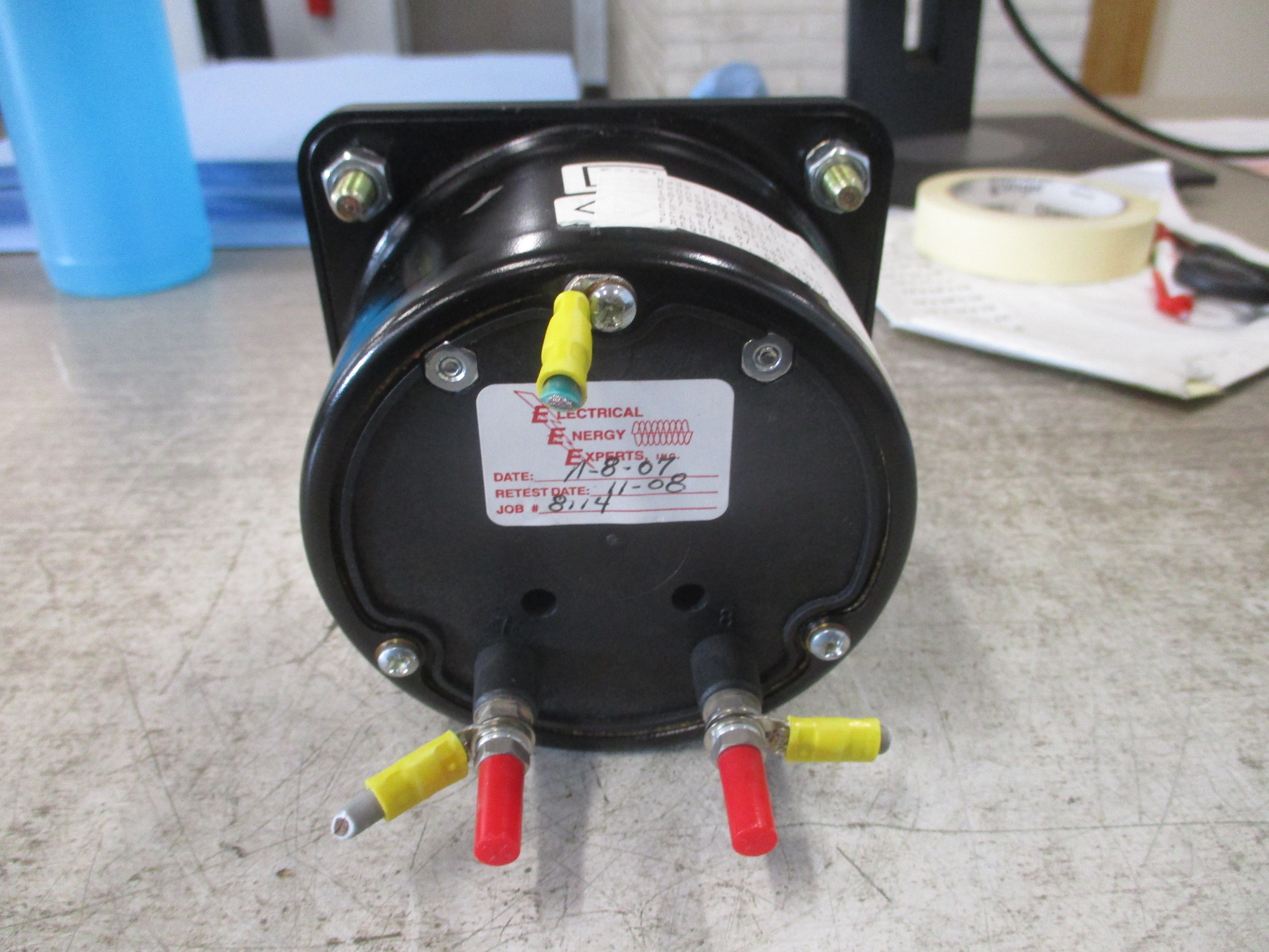 Crompton AC Ammeter 077-05FA-LSUA-C6-SN Range: 0-3000A Used