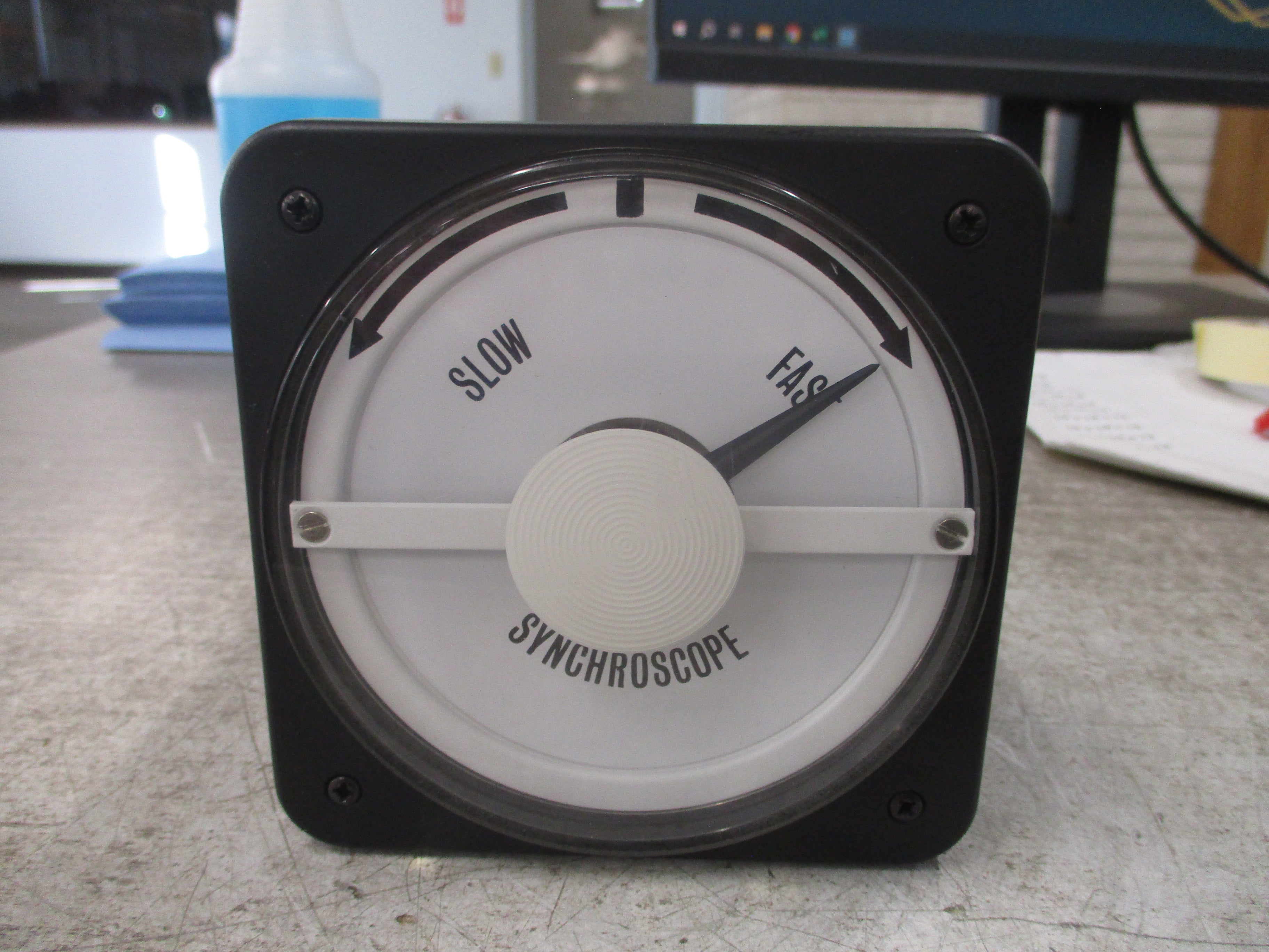 Crompton Synchroscope 077-146A-PRAE-C6-SN 120VAC 60Hz Used