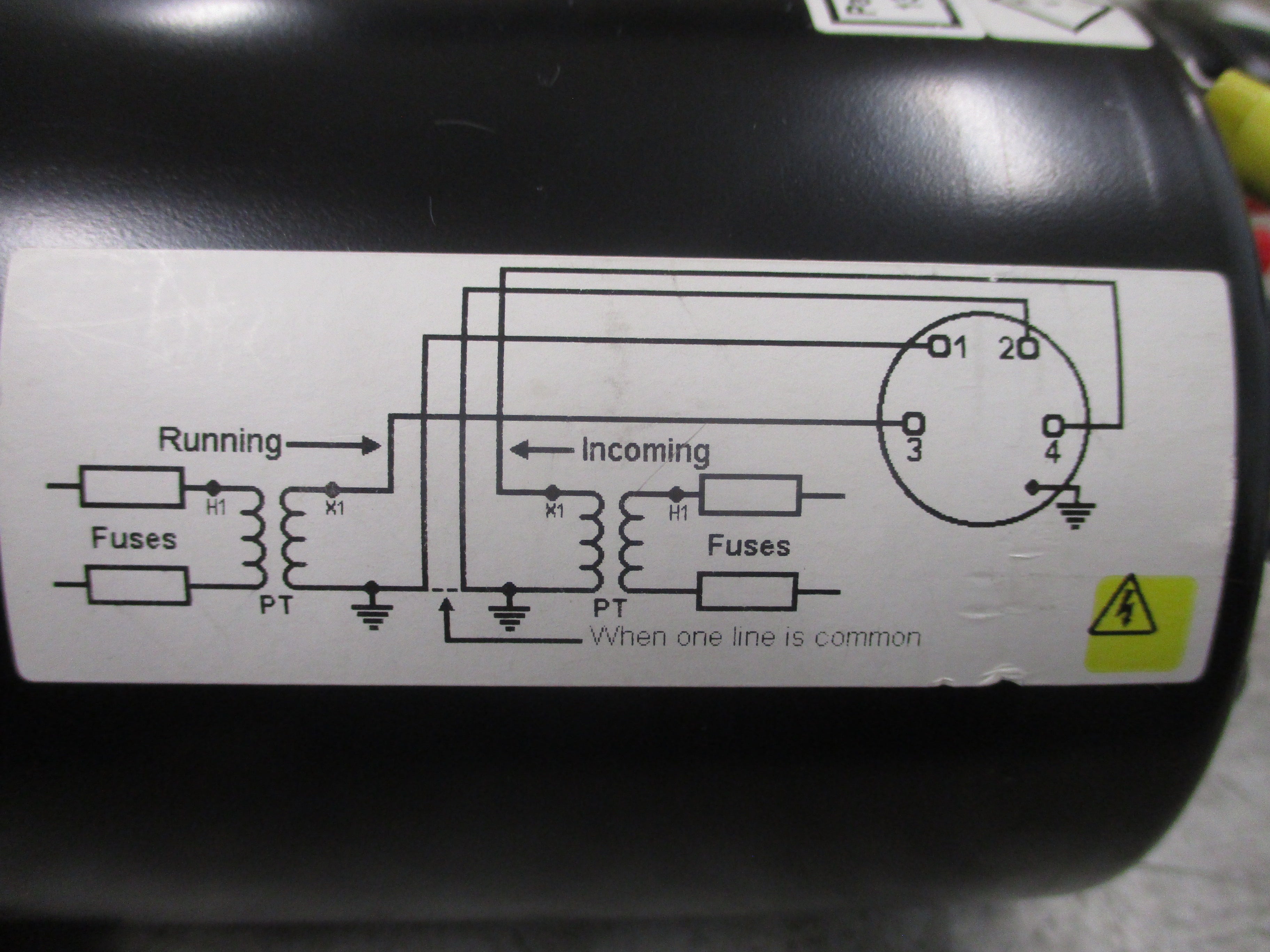 Crompton Synchroscope 077-146A-PRAE-C6-SN 120VAC 60Hz Used