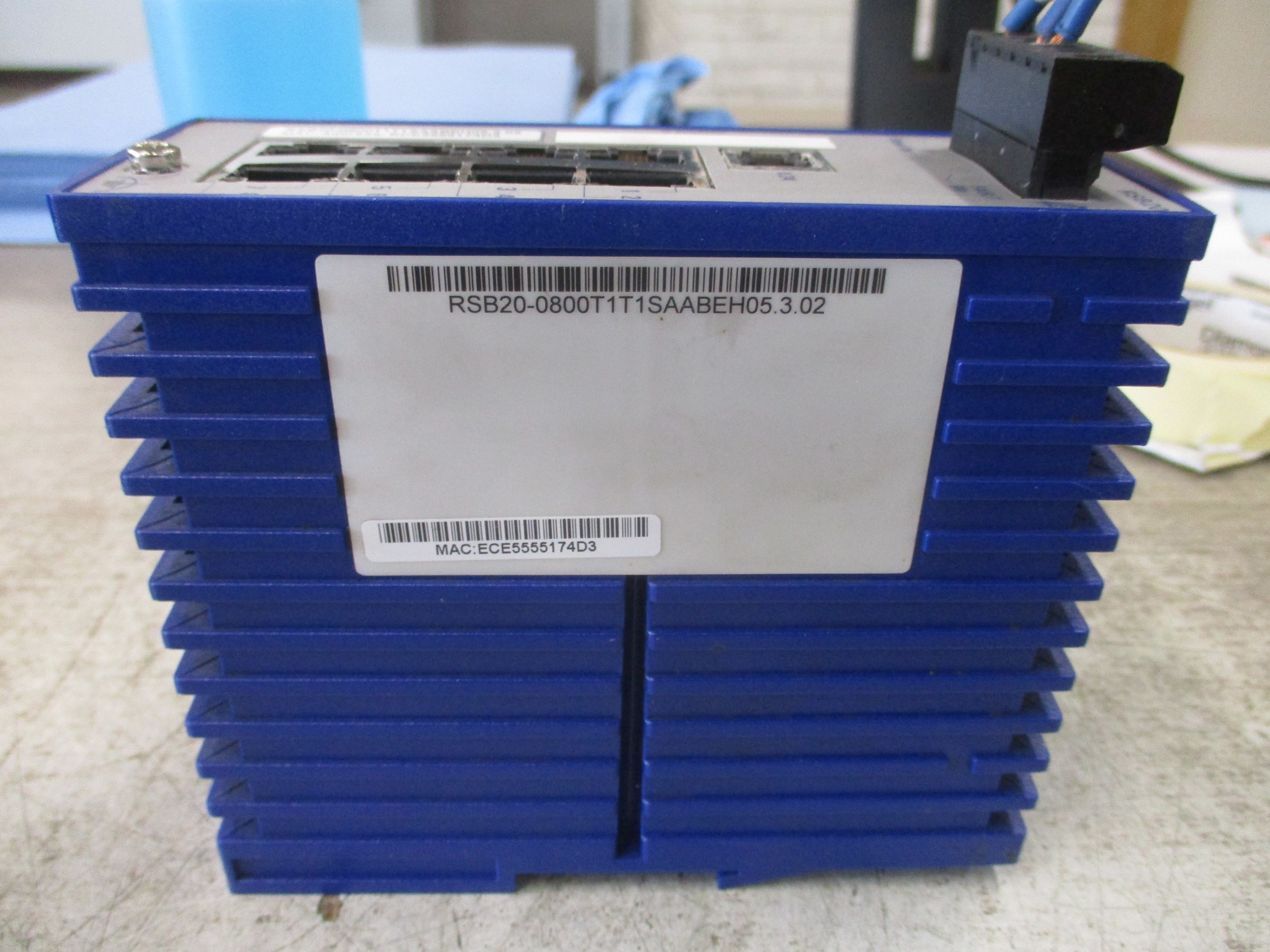 Hirschmann RSB20 Rail Switch RSB20-0800T1T1SAABEH05.3.02 8-Port 9.6-32VDC