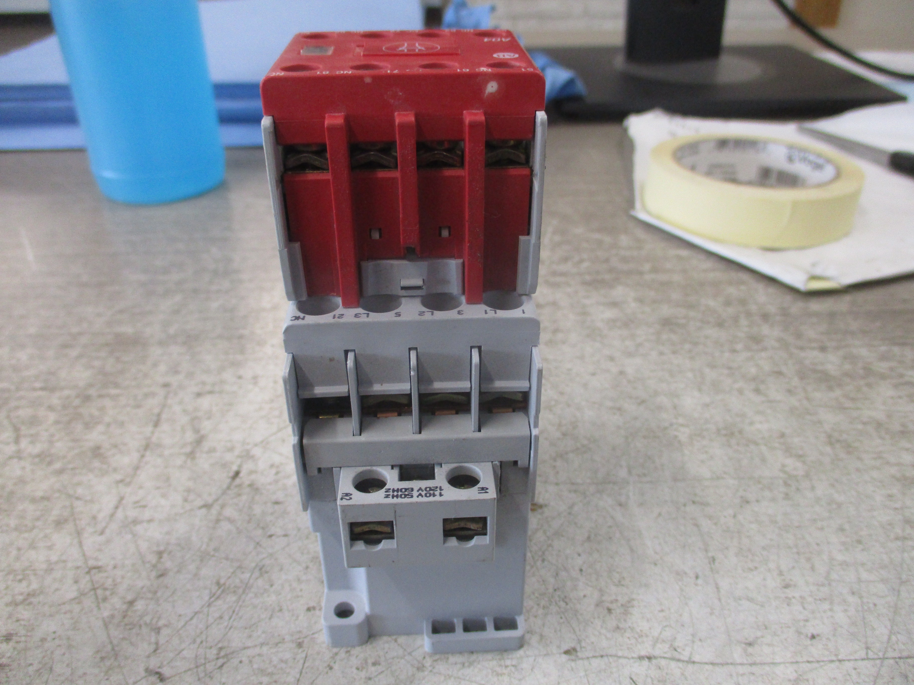 Allen-Bradley Safety Contactor 100S-C23D05C Ser. C 120V Coil 23A Used