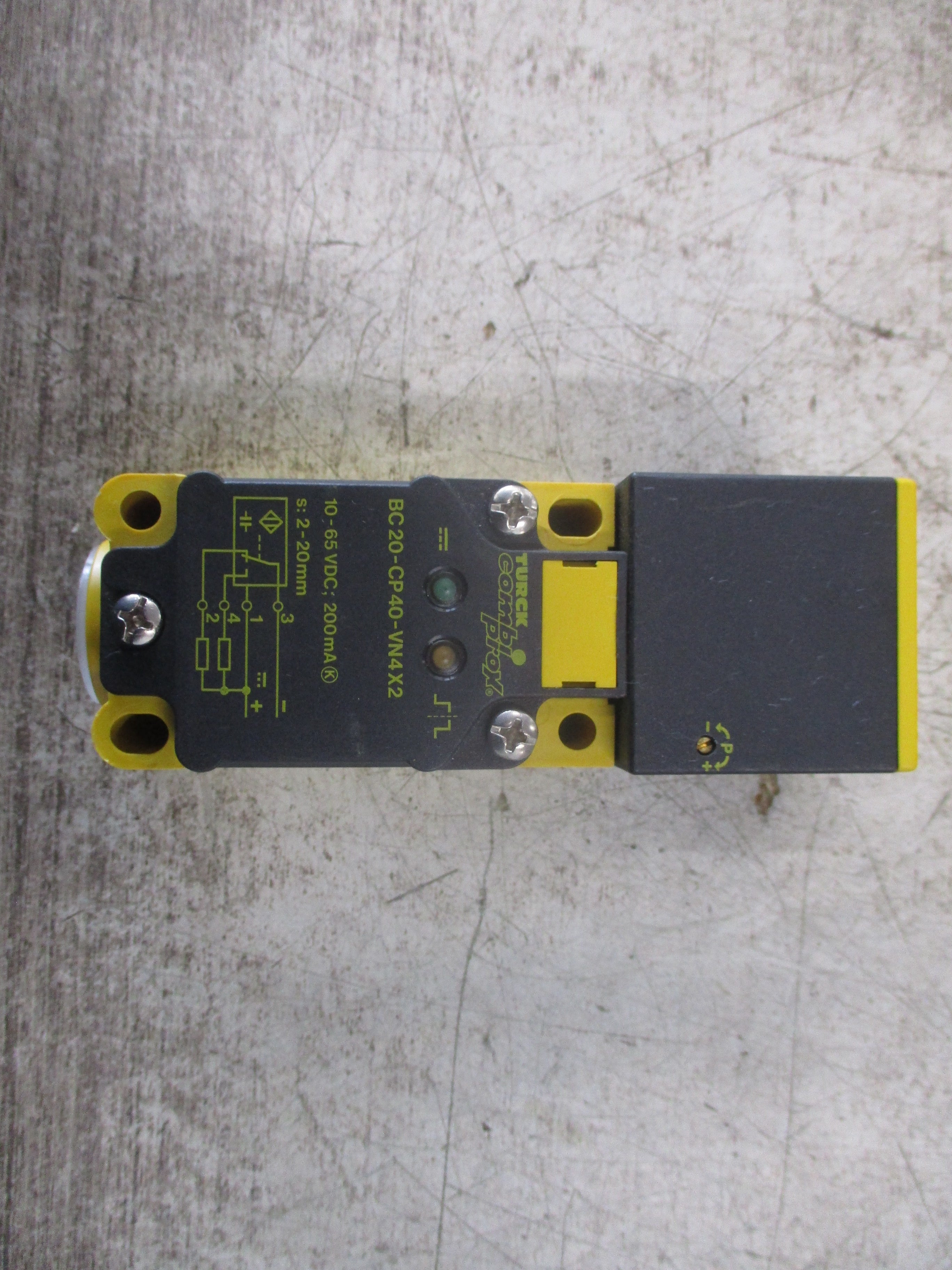 Turck Combi Prox Proximity Sensor BC20-CP40-VN4X2 10-65VDC 200mA New Surplus