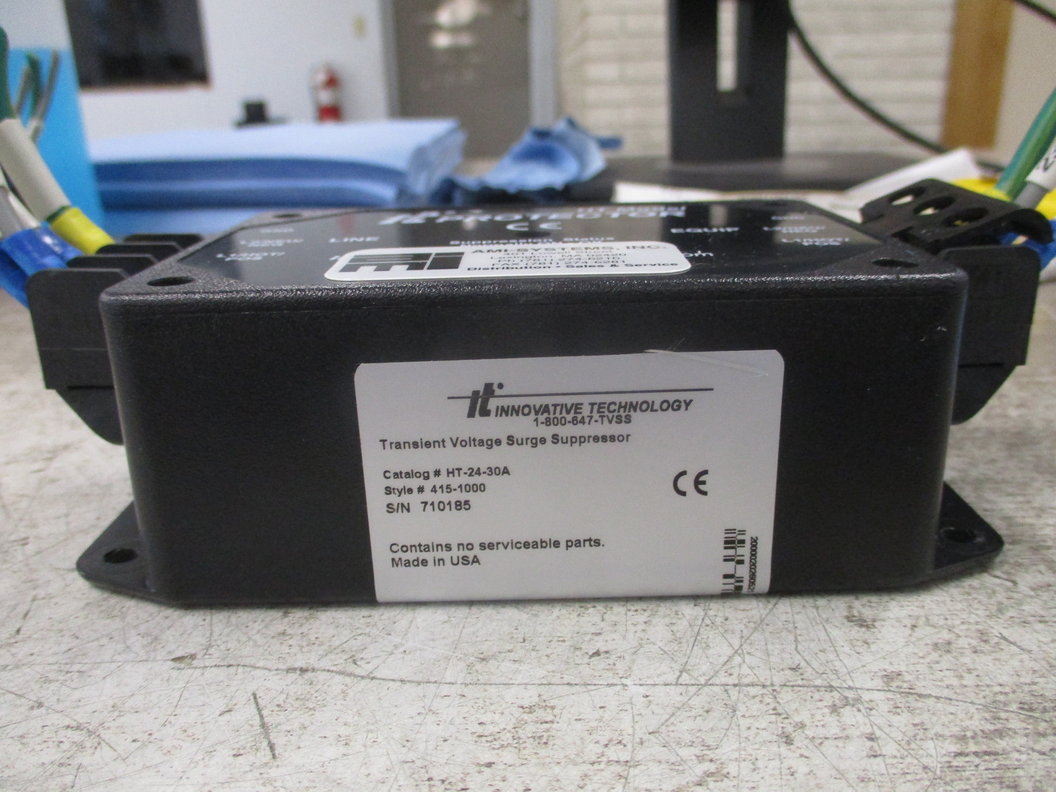 Innovative Technology Surge Suppressor HT-24-30A Style #:415-1000 Used