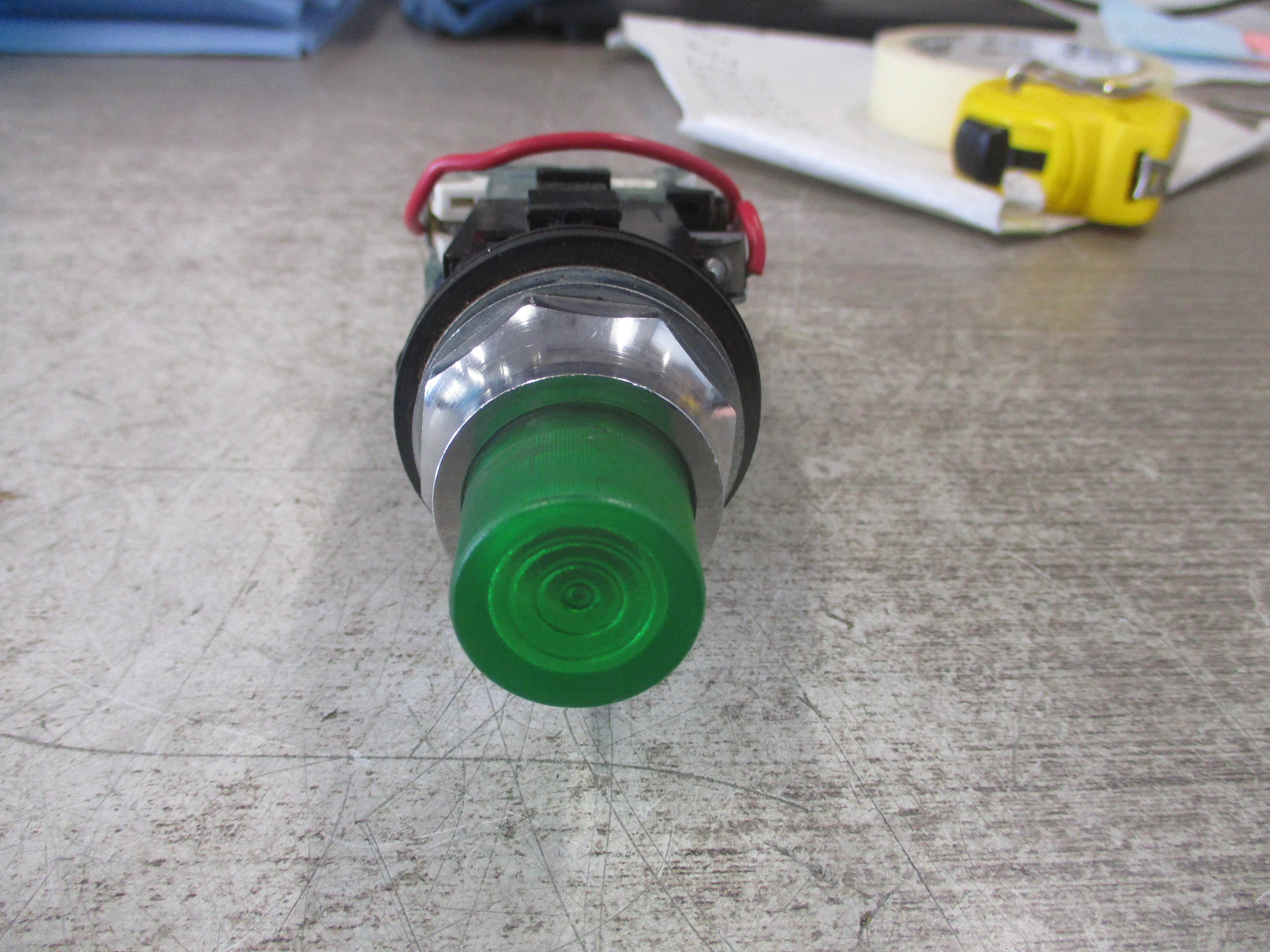 Westinghouse Illuminated Push Button PB1T3P 48V 50/60Hz Green Used