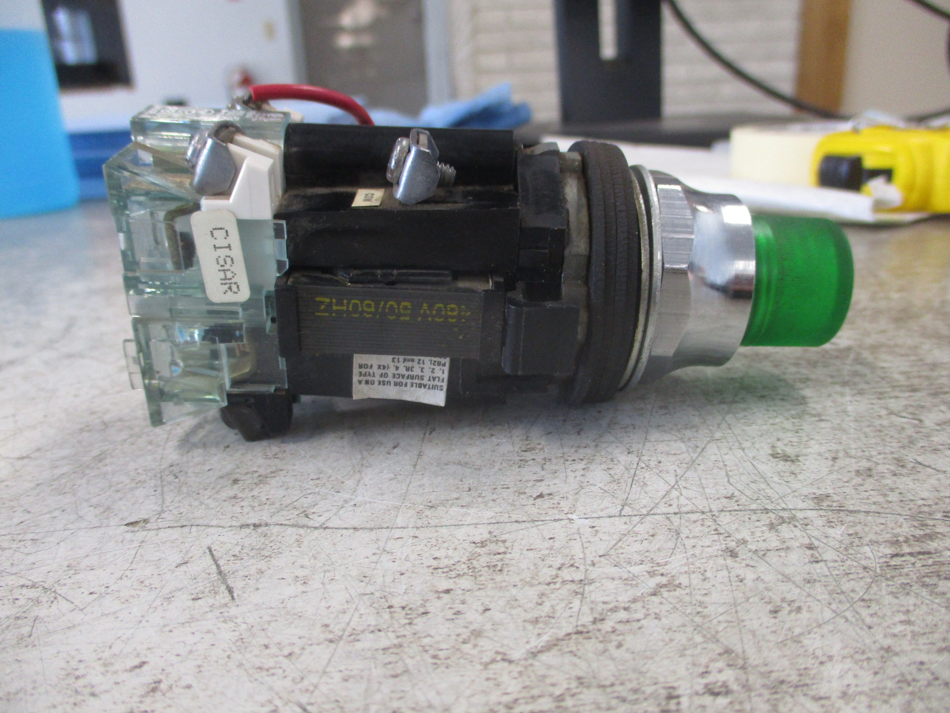 Westinghouse Illuminated Push Button PB1T3P 48V 50/60Hz Green Used