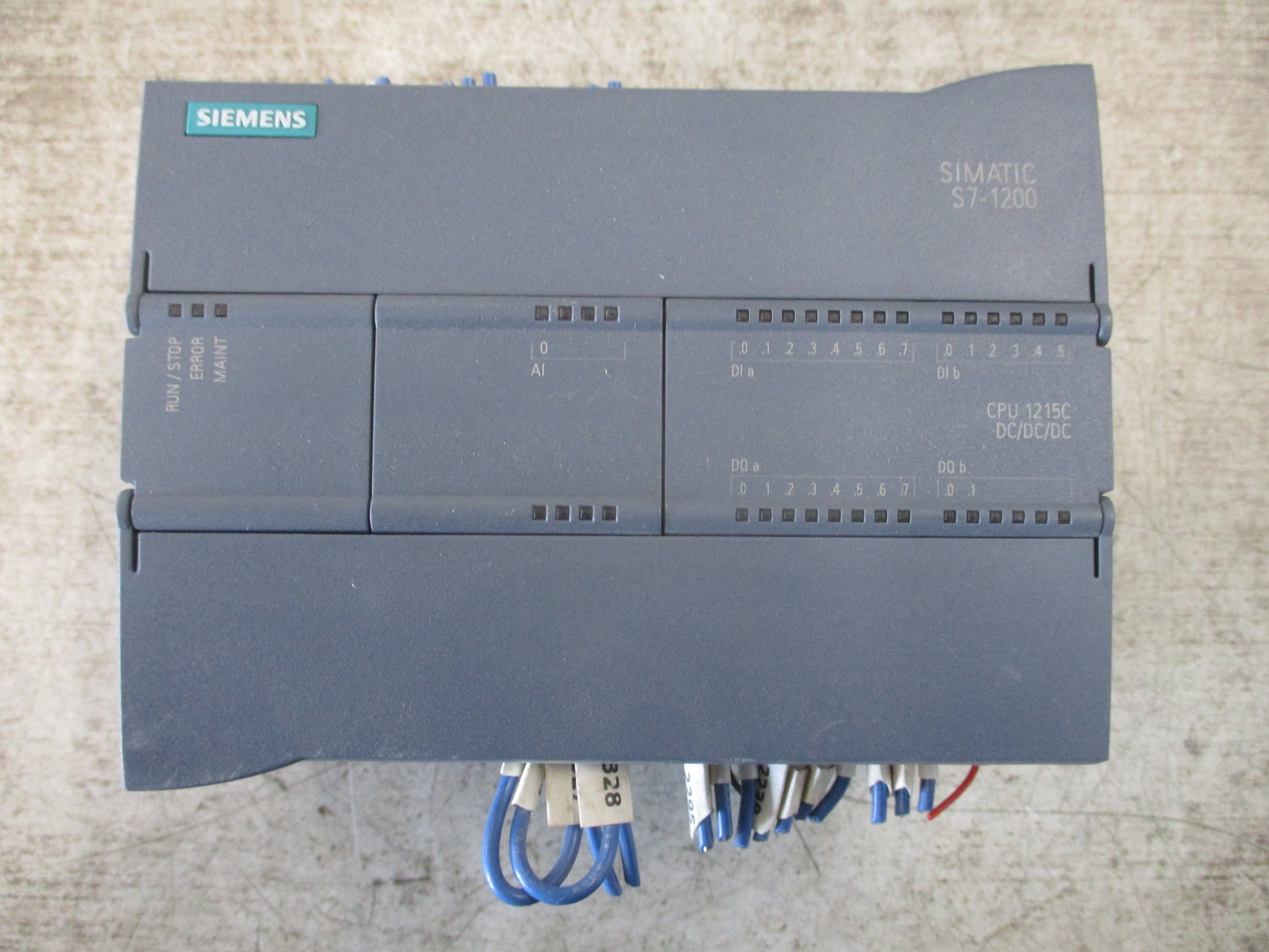 Siemens Simatic S7-1200 CPU Module 6ES7 215-1AG40-0XB0 1215C DC/DC/DC FS: 11 24VDC Used