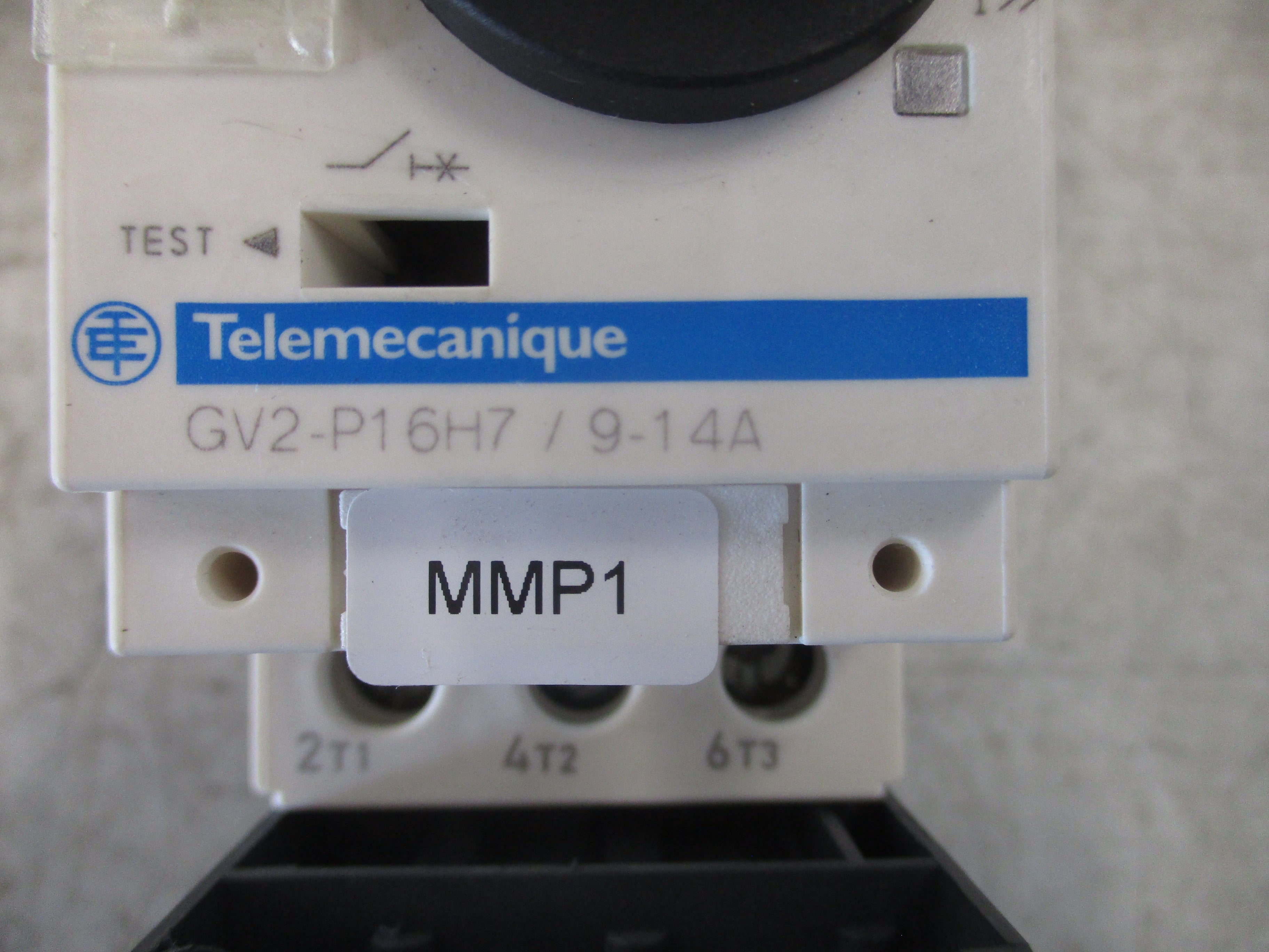 Telemecanique Starter LC1D25/GV2-P16H7 120V Coil Trip: 9-14A Used
