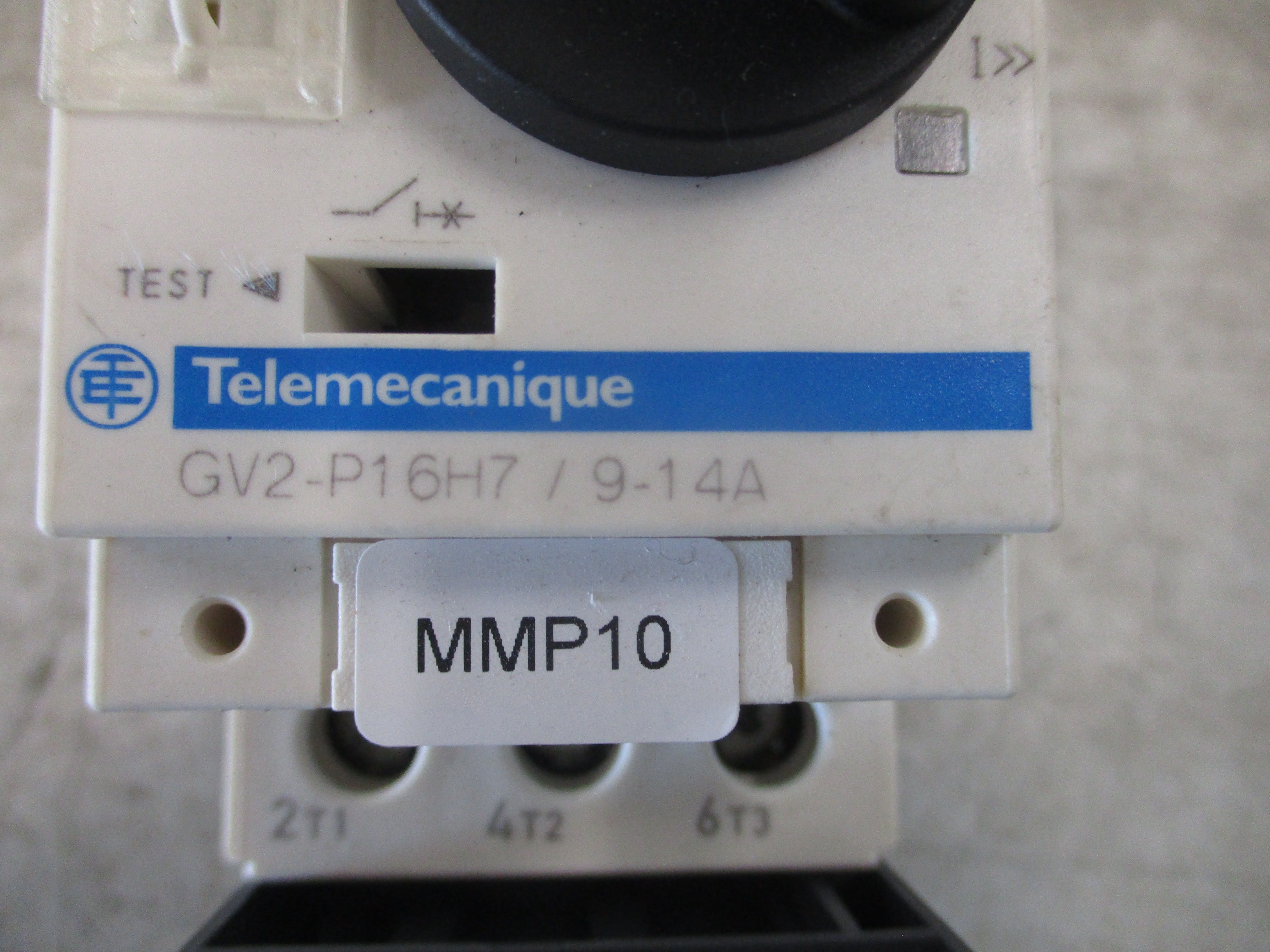 Telemecanique Starter LC1 D12/GV2-P16H7 120V Coil Trip: 9-14A Used