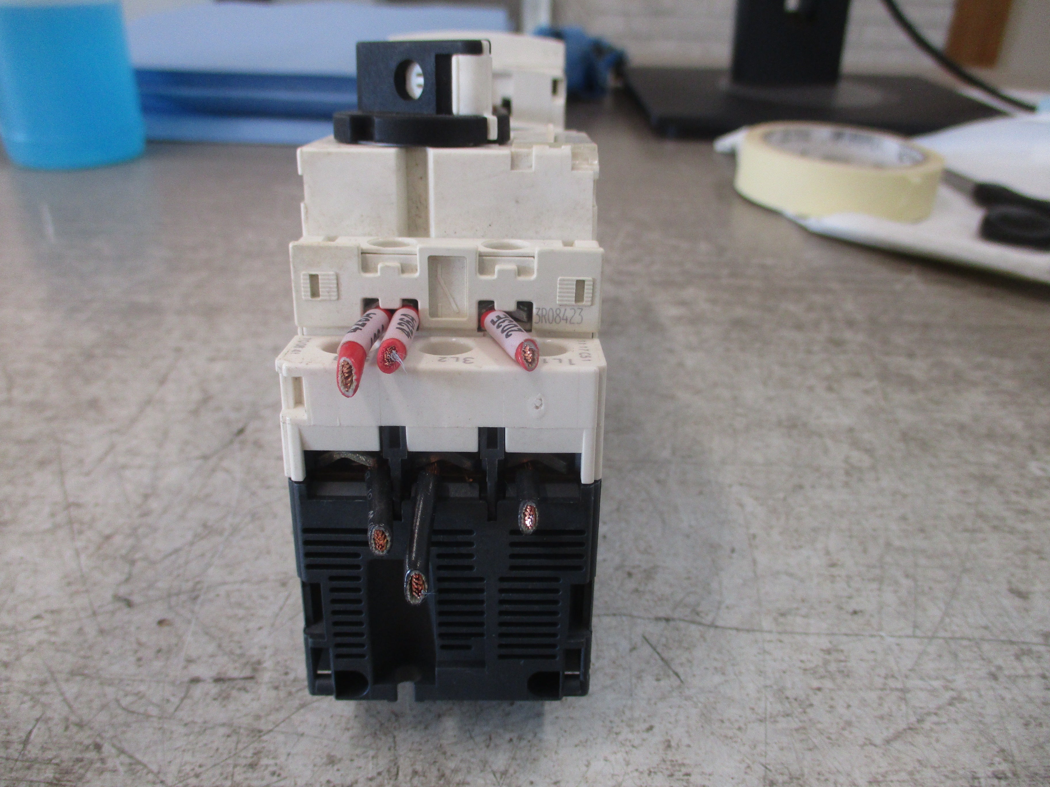 Telemecanique Starter LC1 D12/GV2-P16H7 120V Coil Trip: 9-14A Used