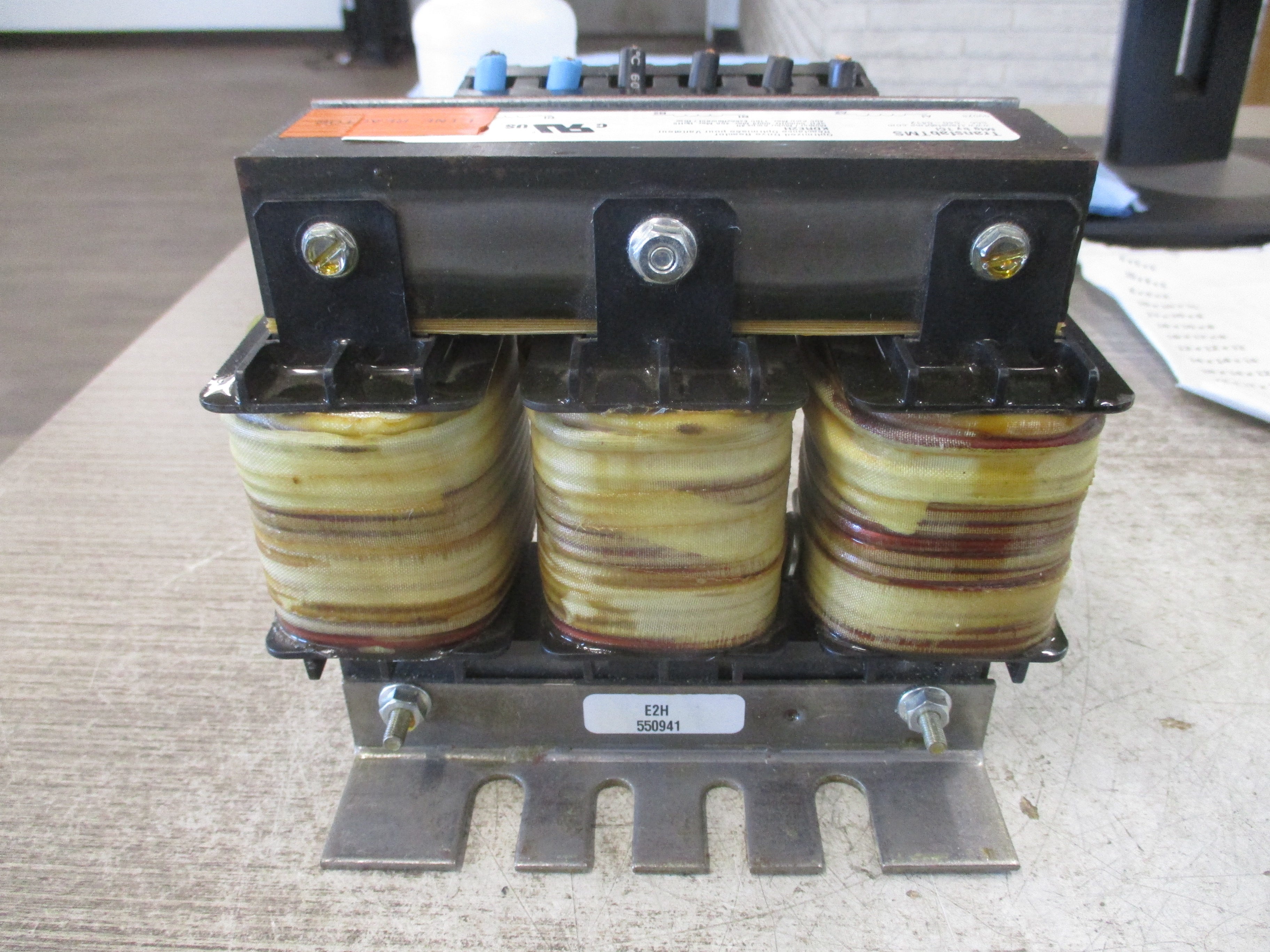 Transfab TMS Optimized Drive Reactor KDRE2H 40A 600V 3Ph 50/60Hz Used