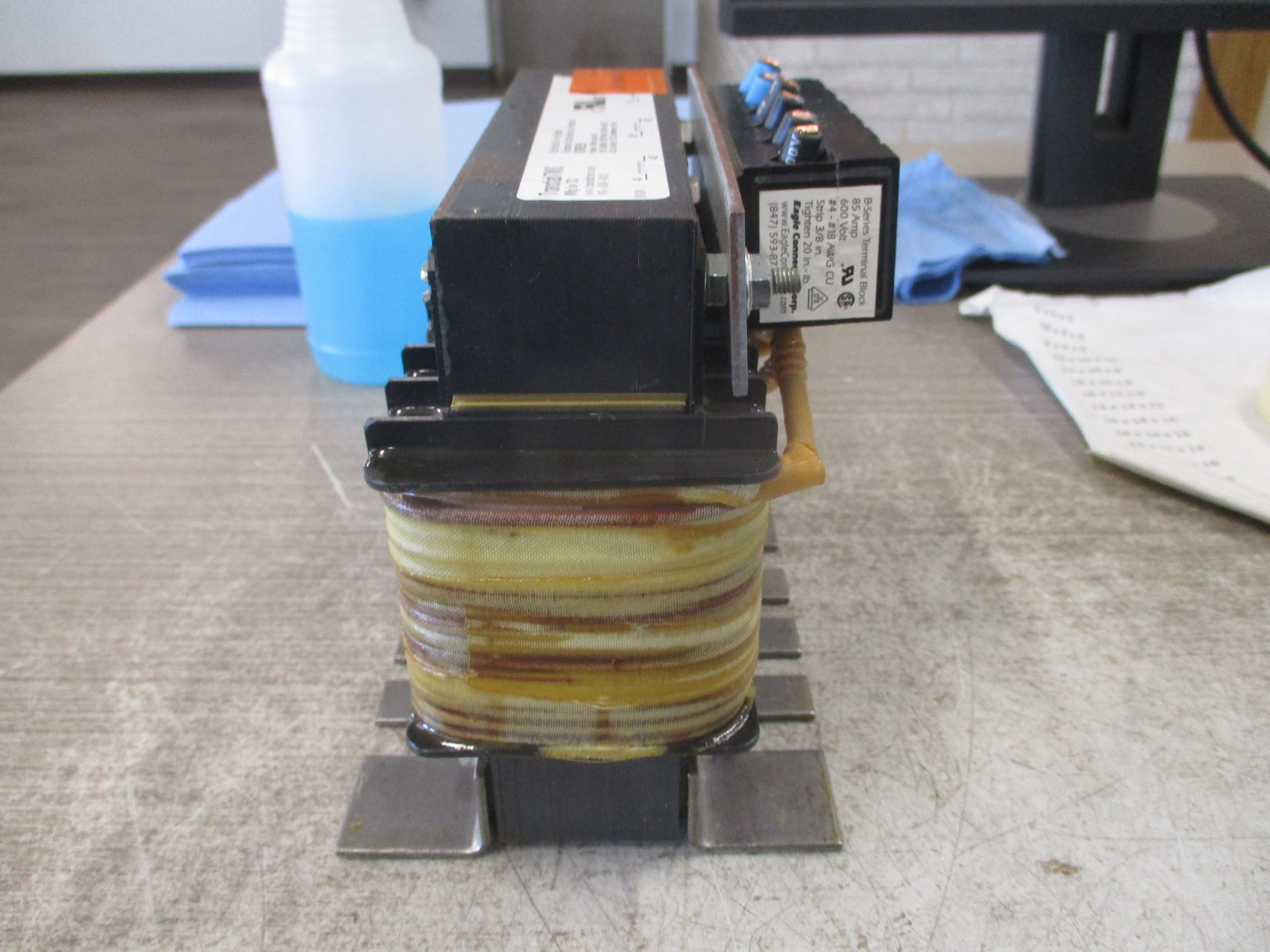 Transfab TMS Optimized Drive Reactor KDRE2H 40A 600V 3Ph 50/60Hz Used