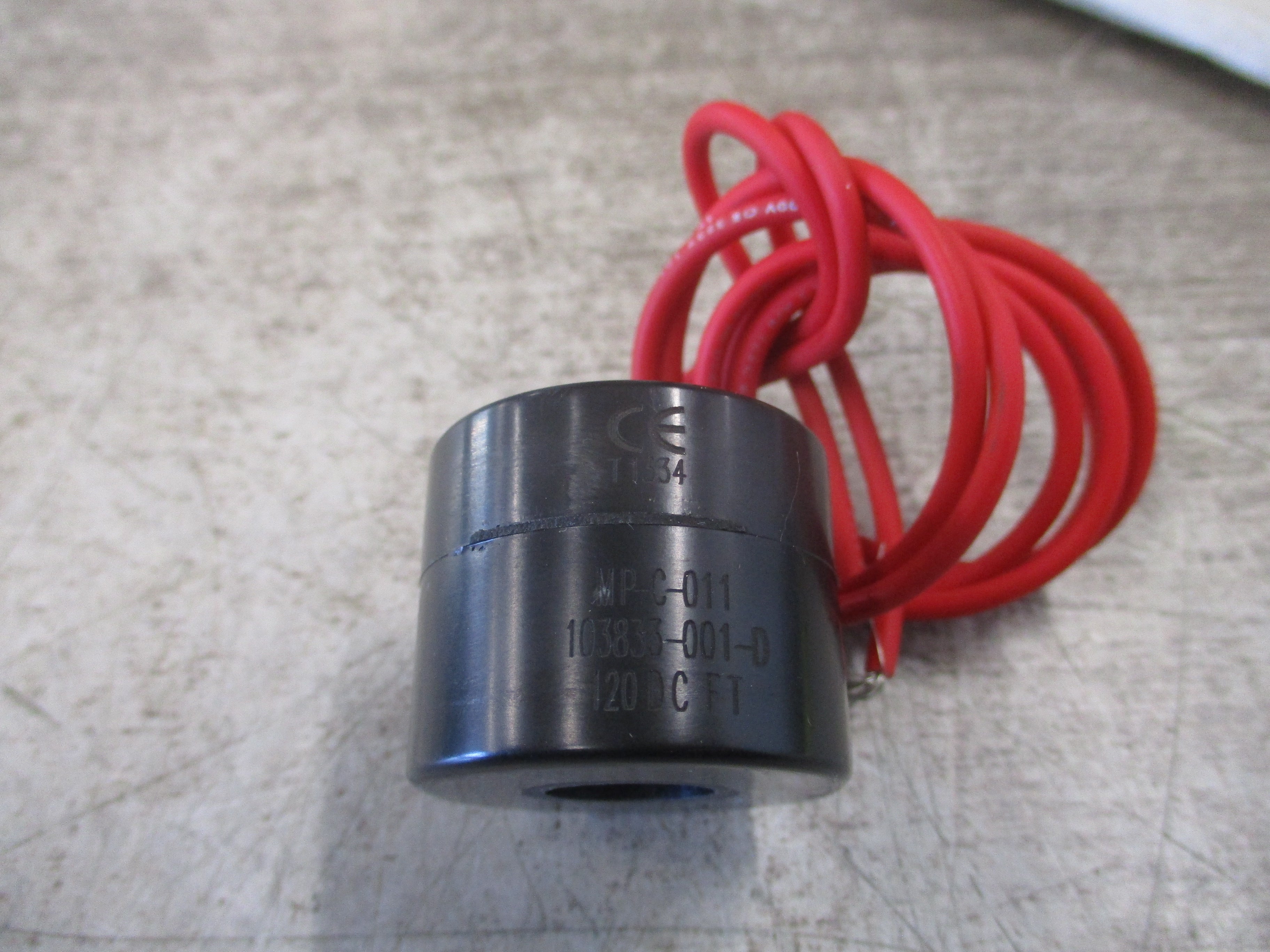 Asco Solenoid Coil 103833-001-D* 120VDC New Surplus