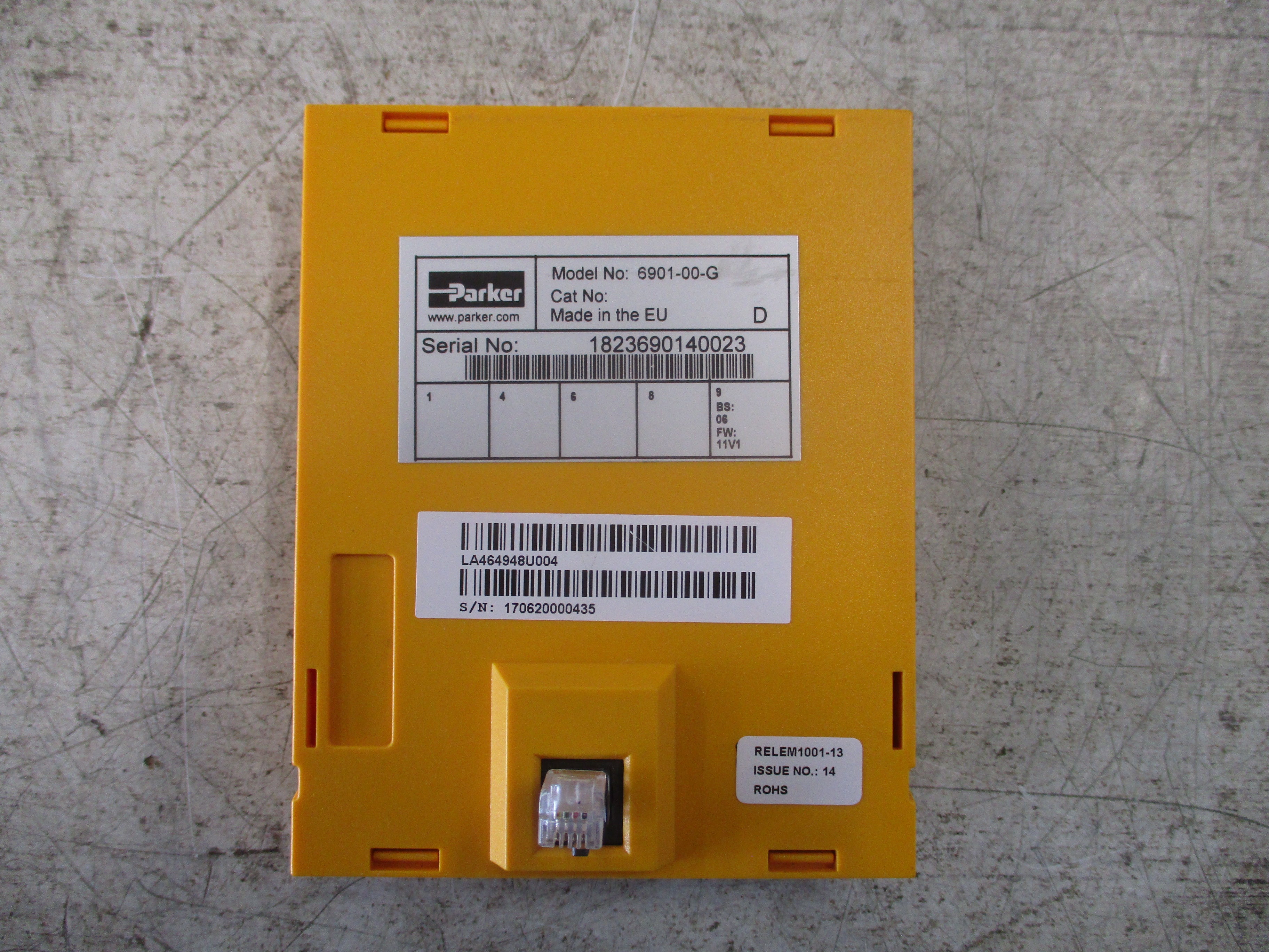 Parker Keypad 6901-00-G Used