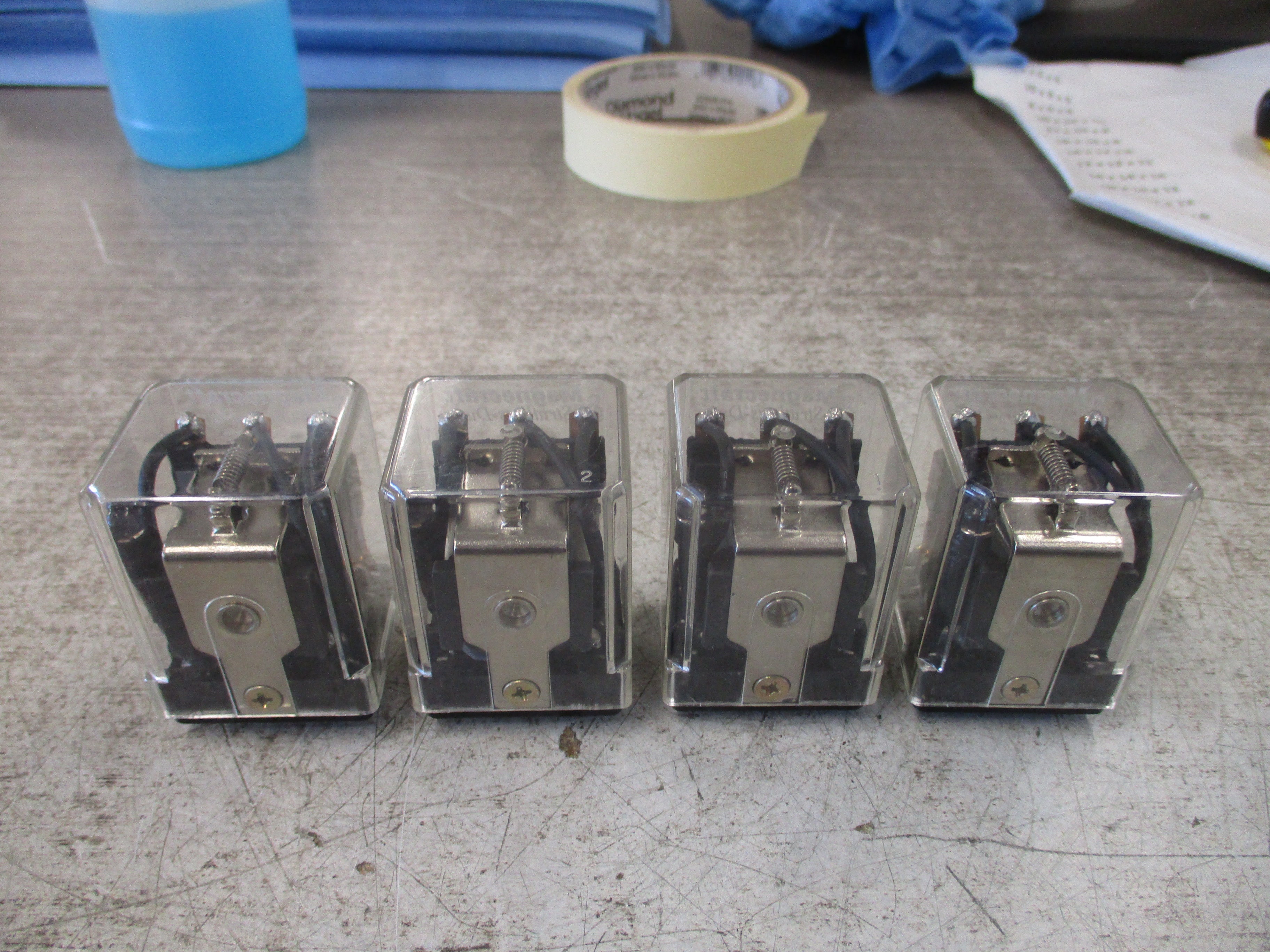 Magnecraft Struthers-Dunn Relay A283XCXCL 24VDC Coil  *Lot of 4* Used