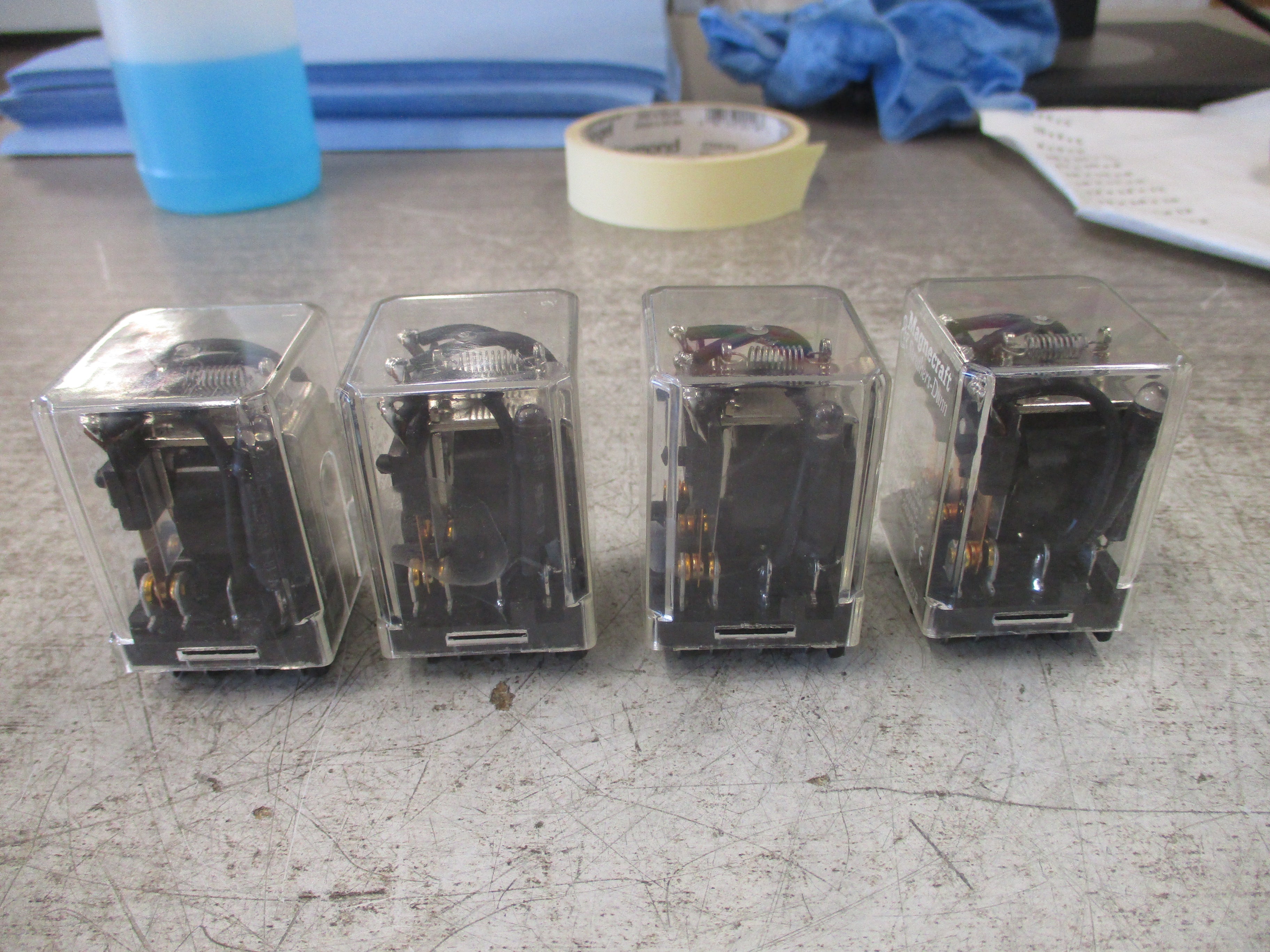 Magnecraft Struthers-Dunn Relay A283XCXCL 24VDC Coil  *Lot of 4* Used