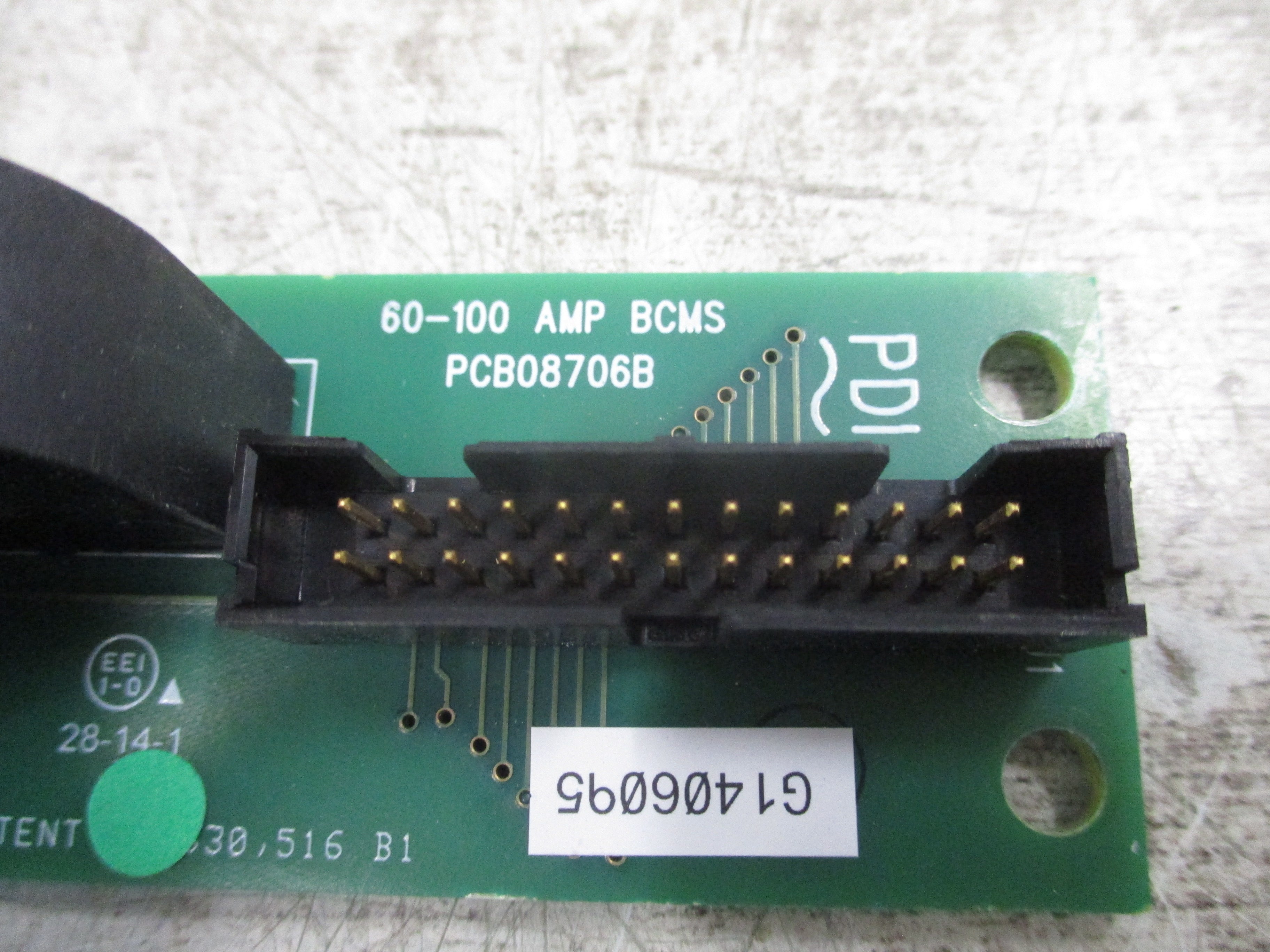 PDI BCMS PCB08706B 60-100A Used