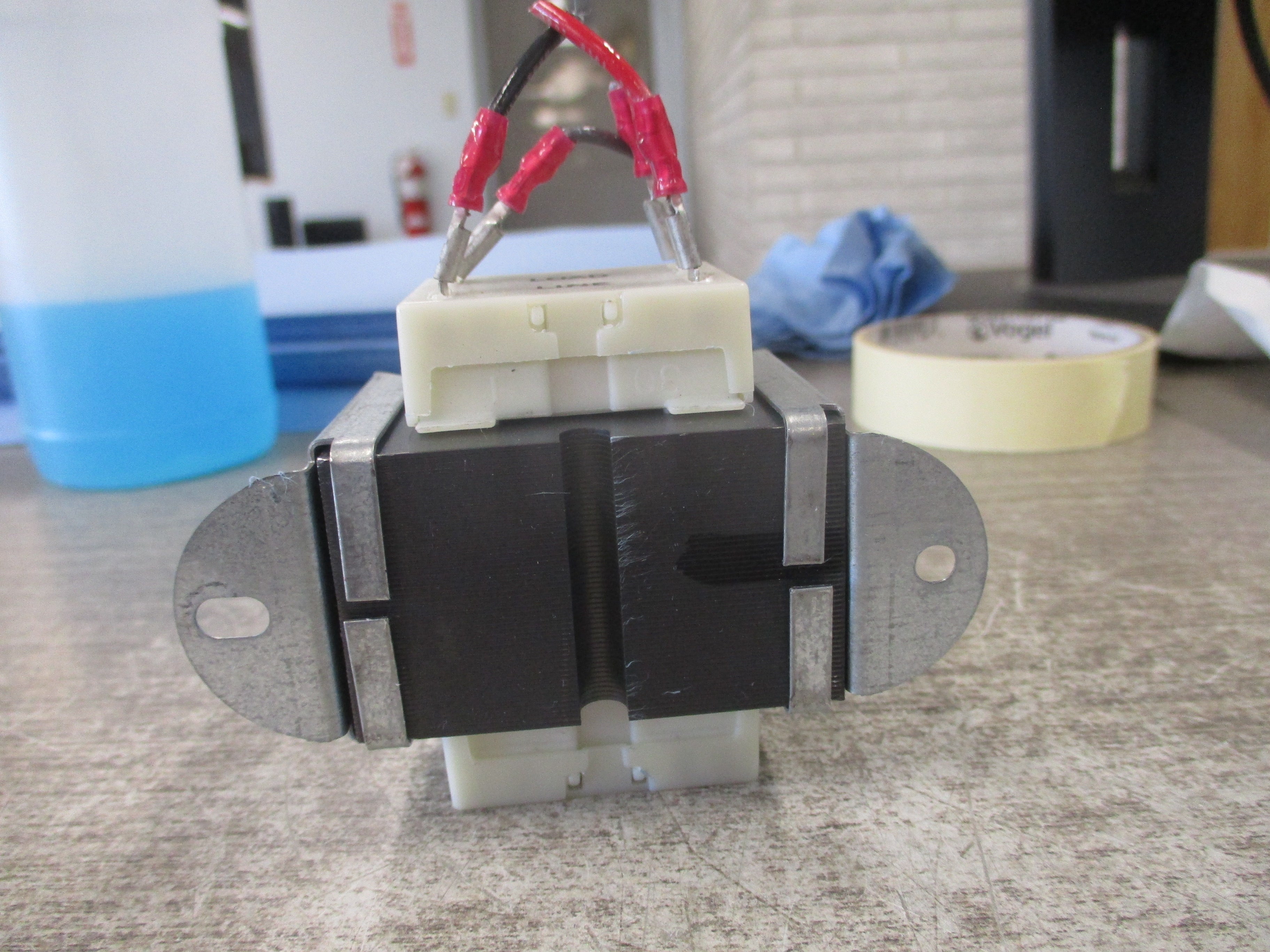 Basler Transformer BE33498001 G19 50VA Pri: 480V Sec: 24V 50/60Hz Used