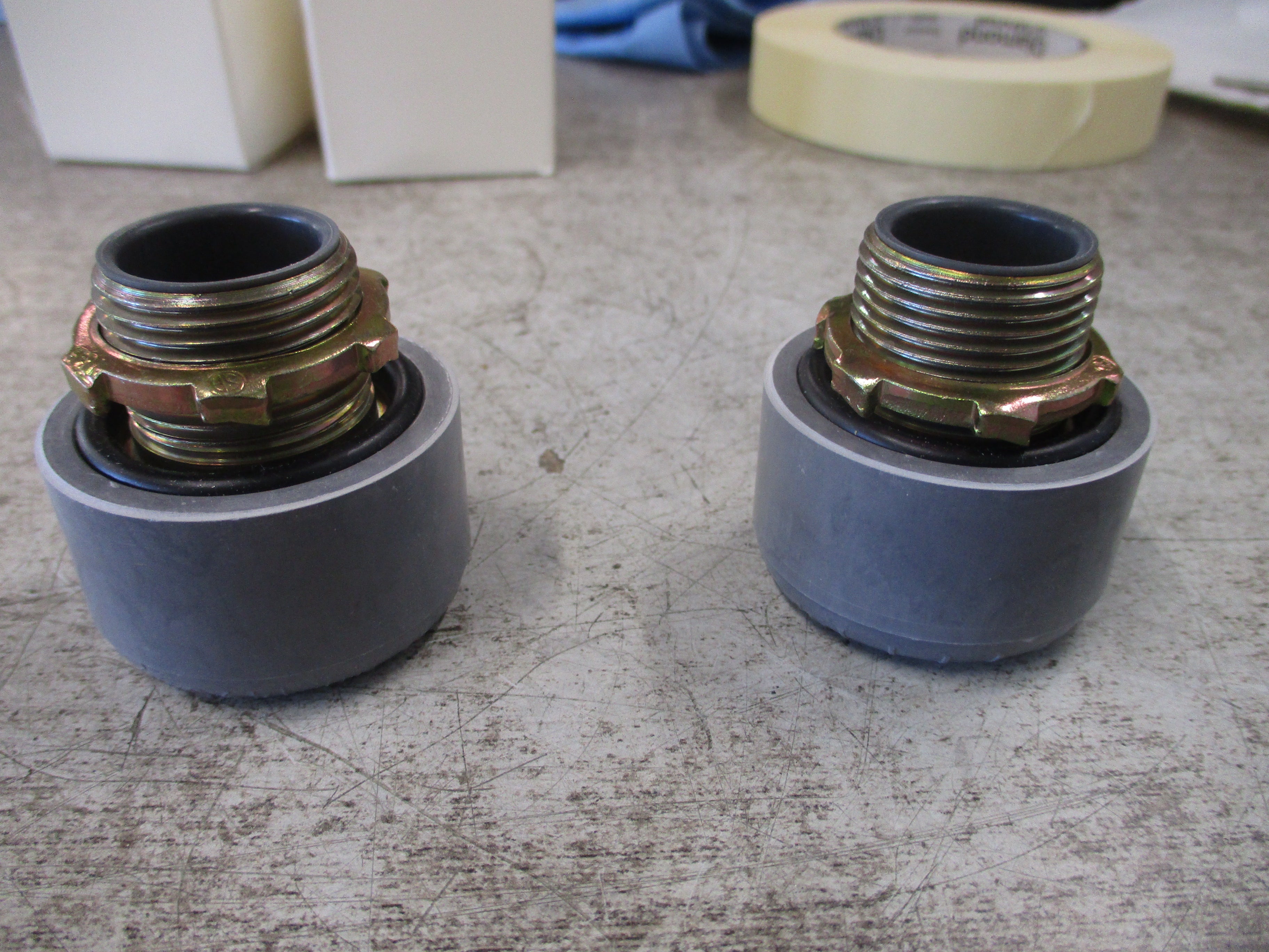 Allen-Bradley Conduit Hub 1490-N9 Ser. A 3/4" *Lot of 2* New Surplus