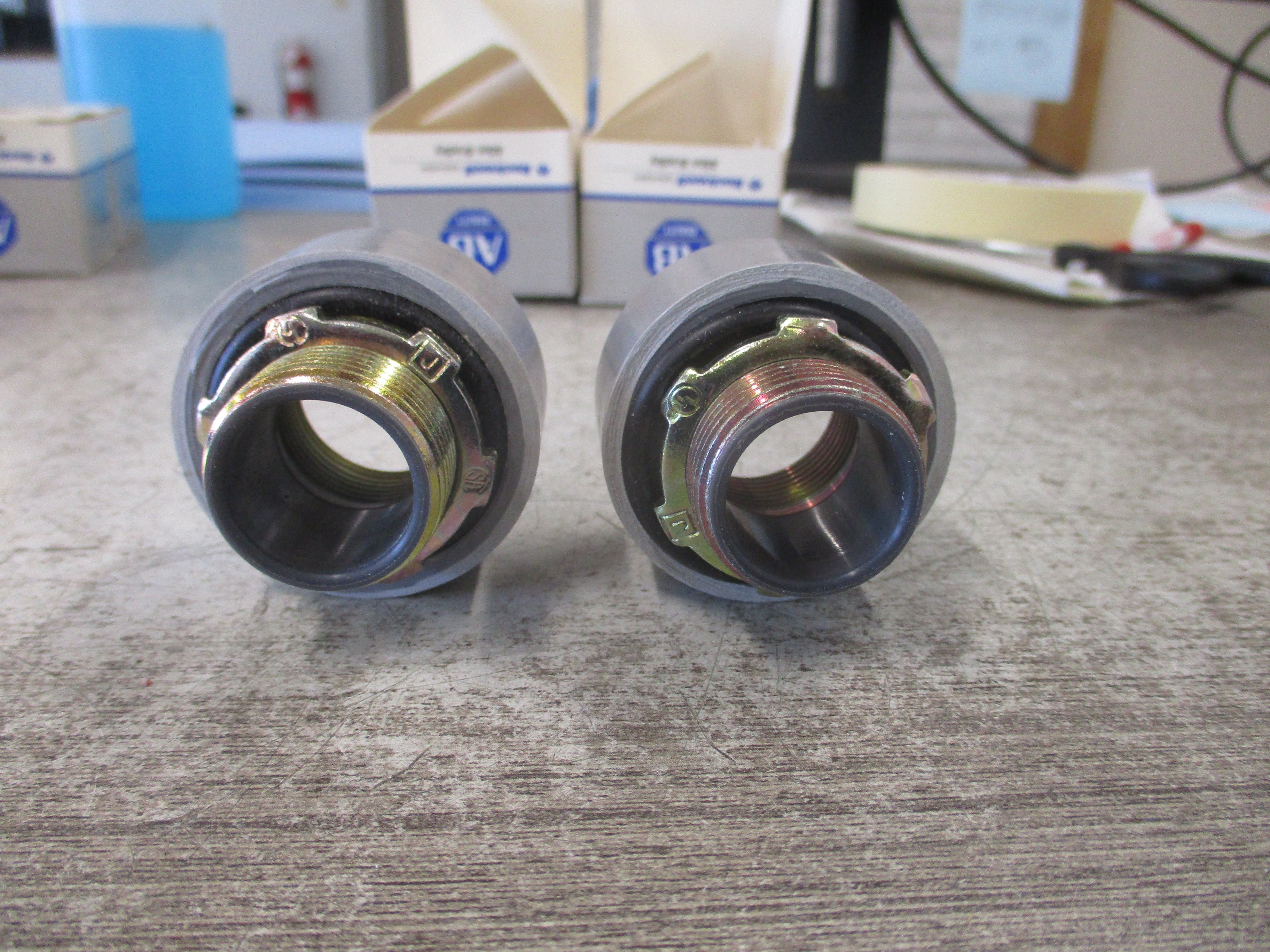 Allen-Bradley Conduit Hub 1490-N9 Ser. A 3/4" *Lot of 2* New Surplus