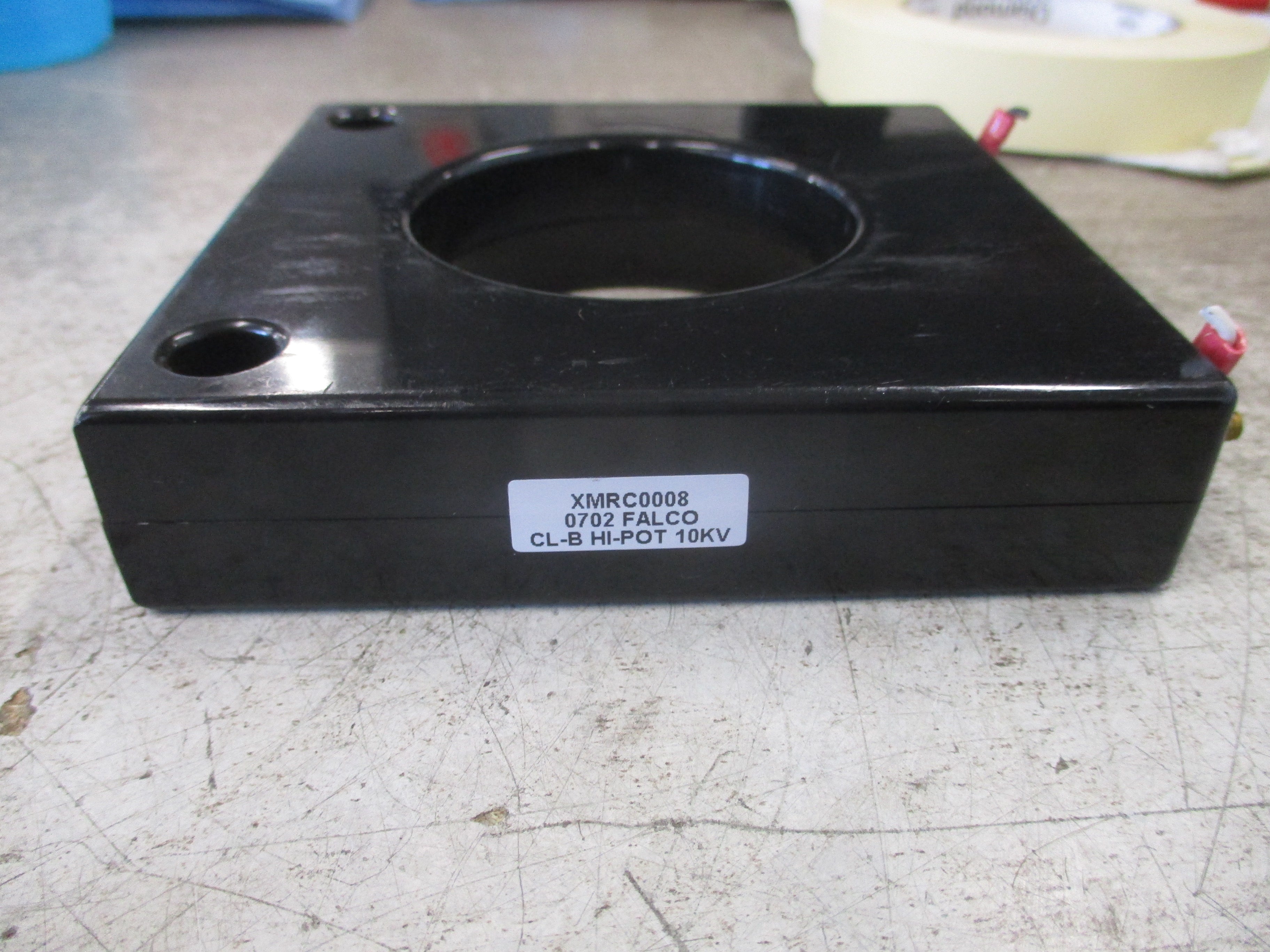 Falco Current Transformer XMRC0008 HI-POT 10KV Used