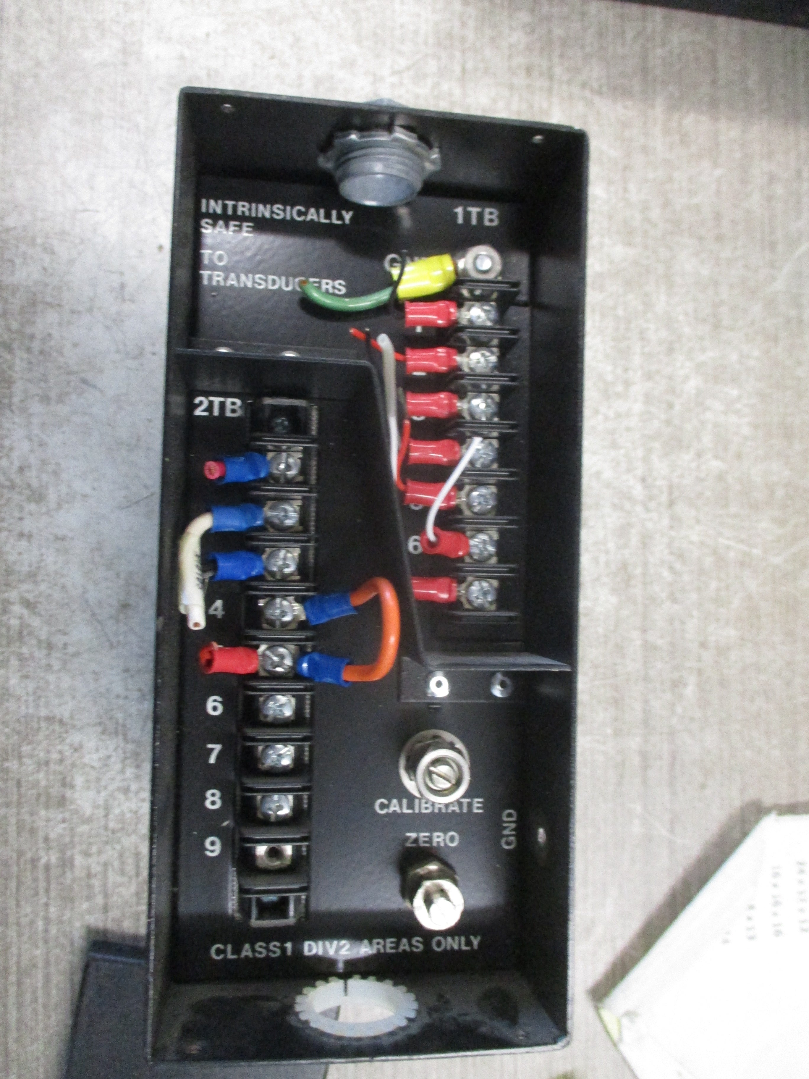 Cleveland Kidder Tension Indicator TIX-1 115V 50-60Hz 0.1A *No Cover Screws*