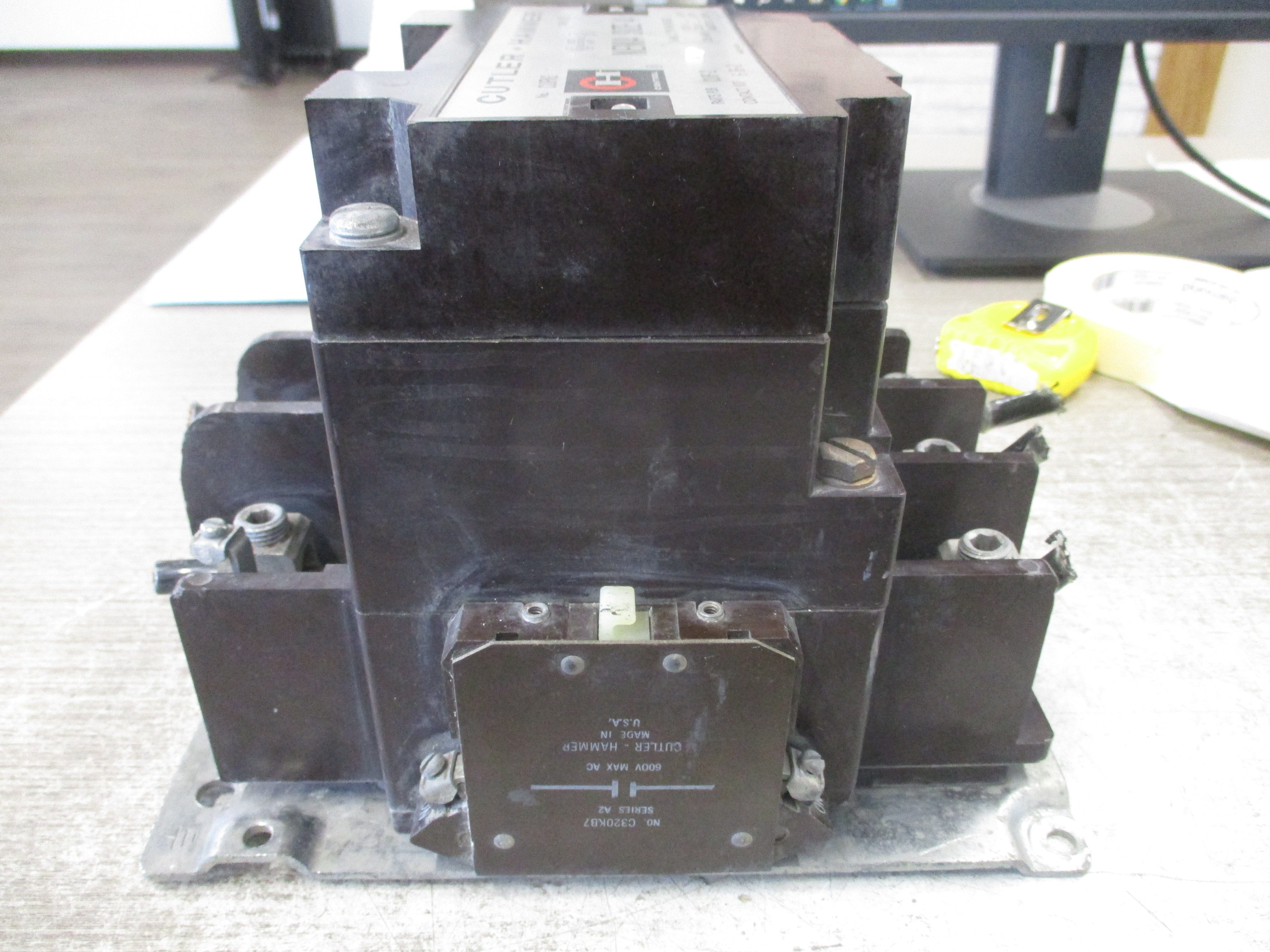 Cutler-Hammer Size 4 Contactor C10FN3 Ser. B1 120V Coil 135A Used