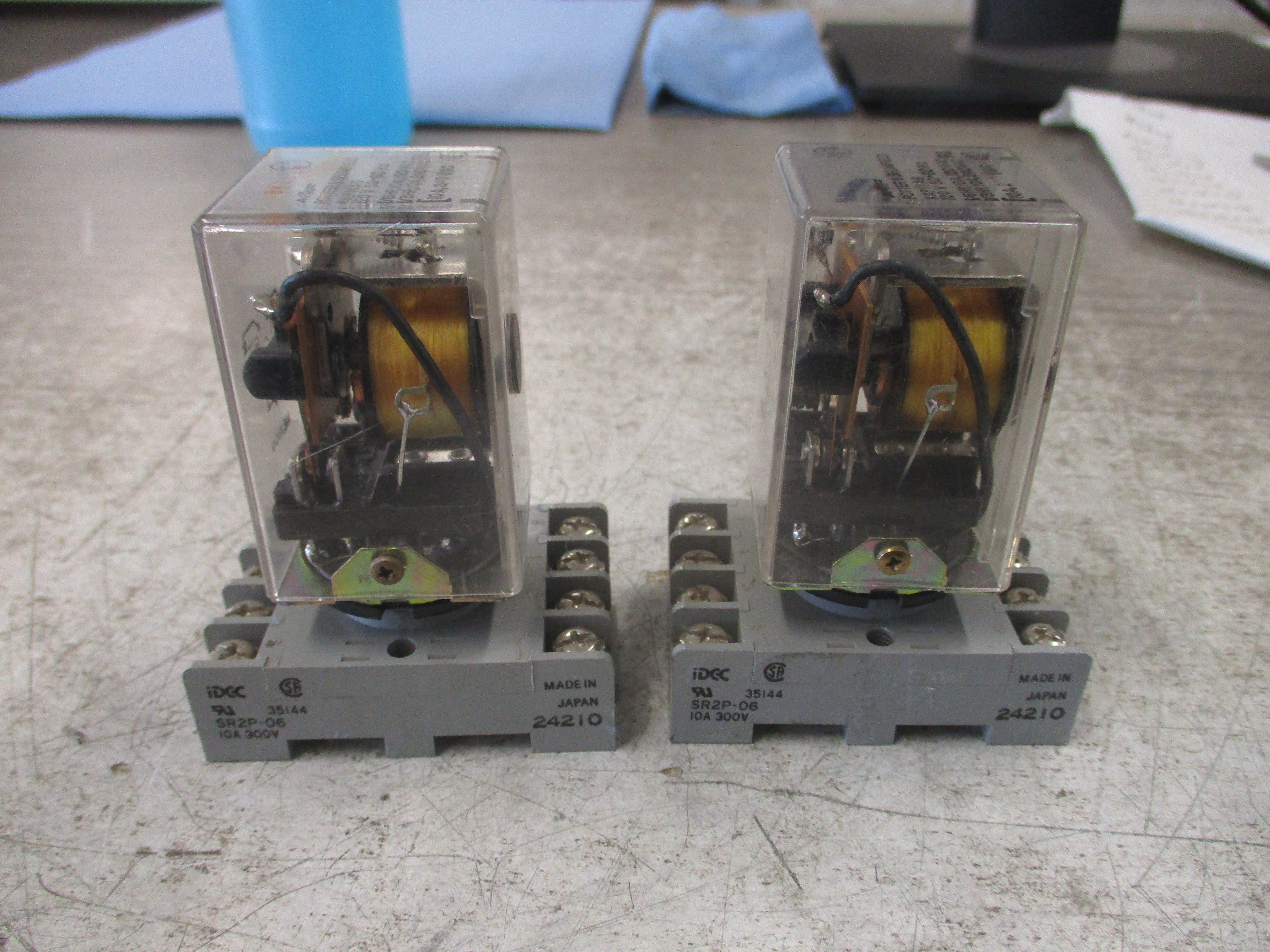 AMF Potter & Brumfield Relay KAP11AG 120V Coil W/Base *Lot of 2* Used