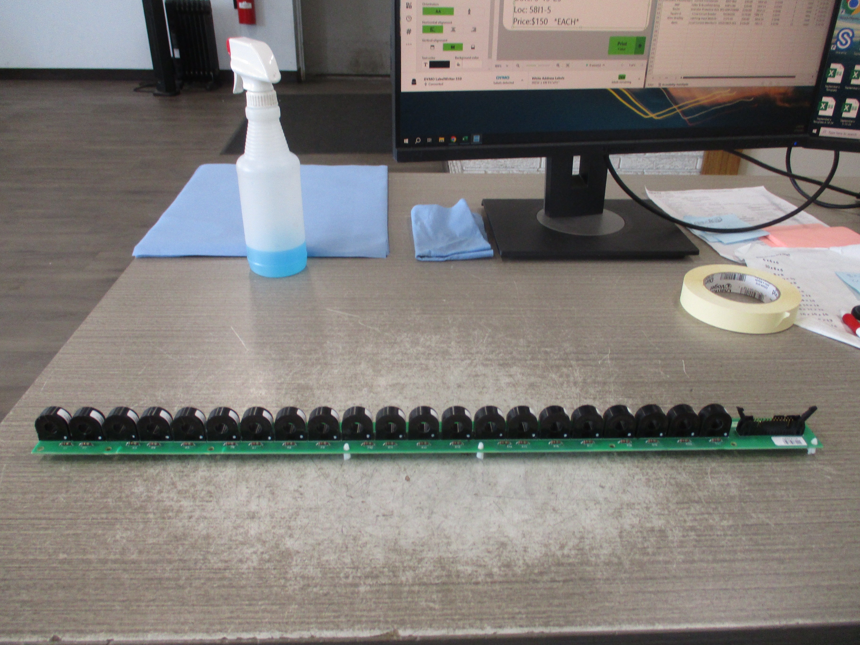 dpmc Branch Circuit Current Monitoring CT Strip 101073825-001 Rev. 02A