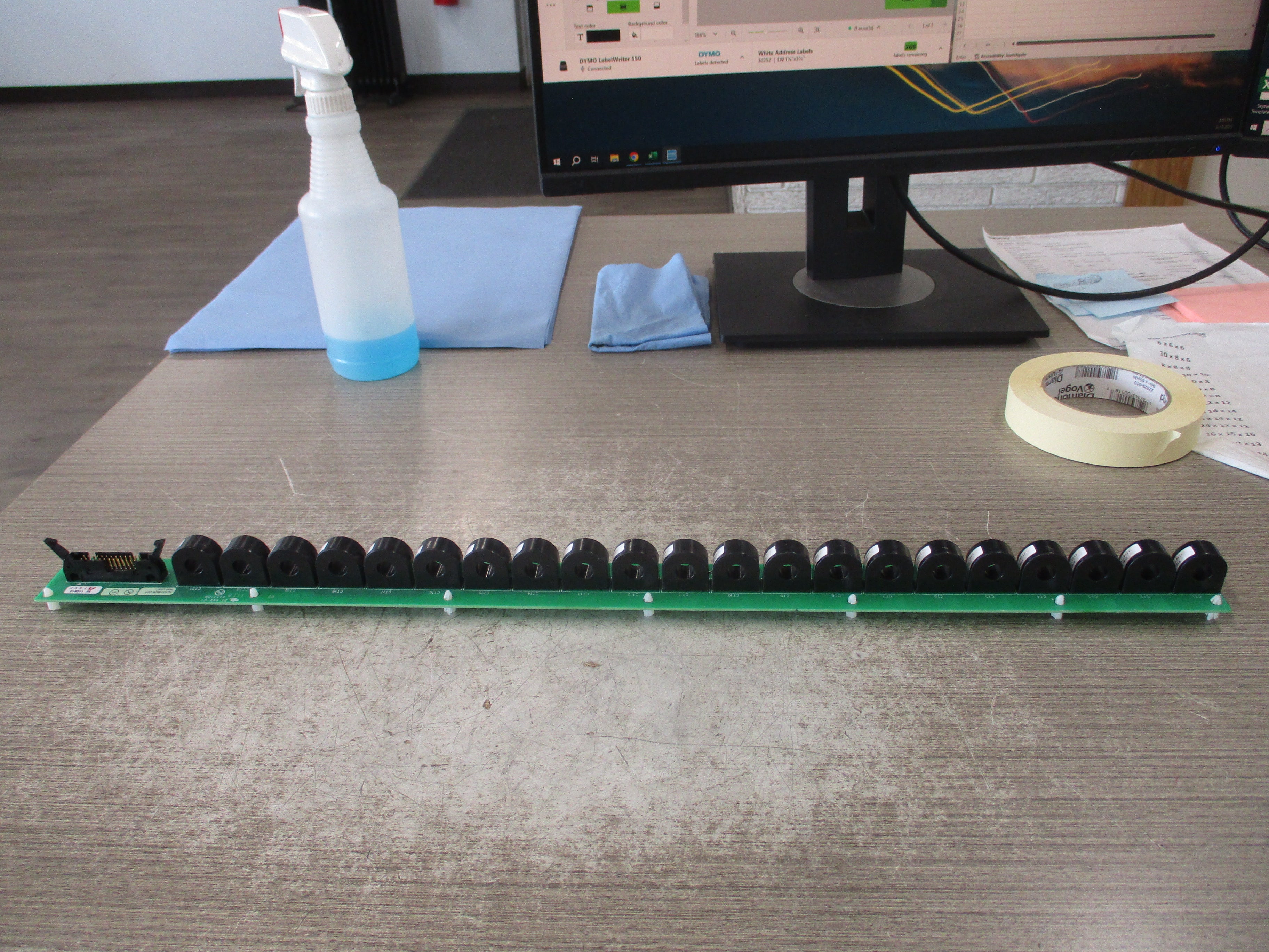 dpmc Branch Circuit Current Monitoring CT Strip 101073825-001 Rev. 02A