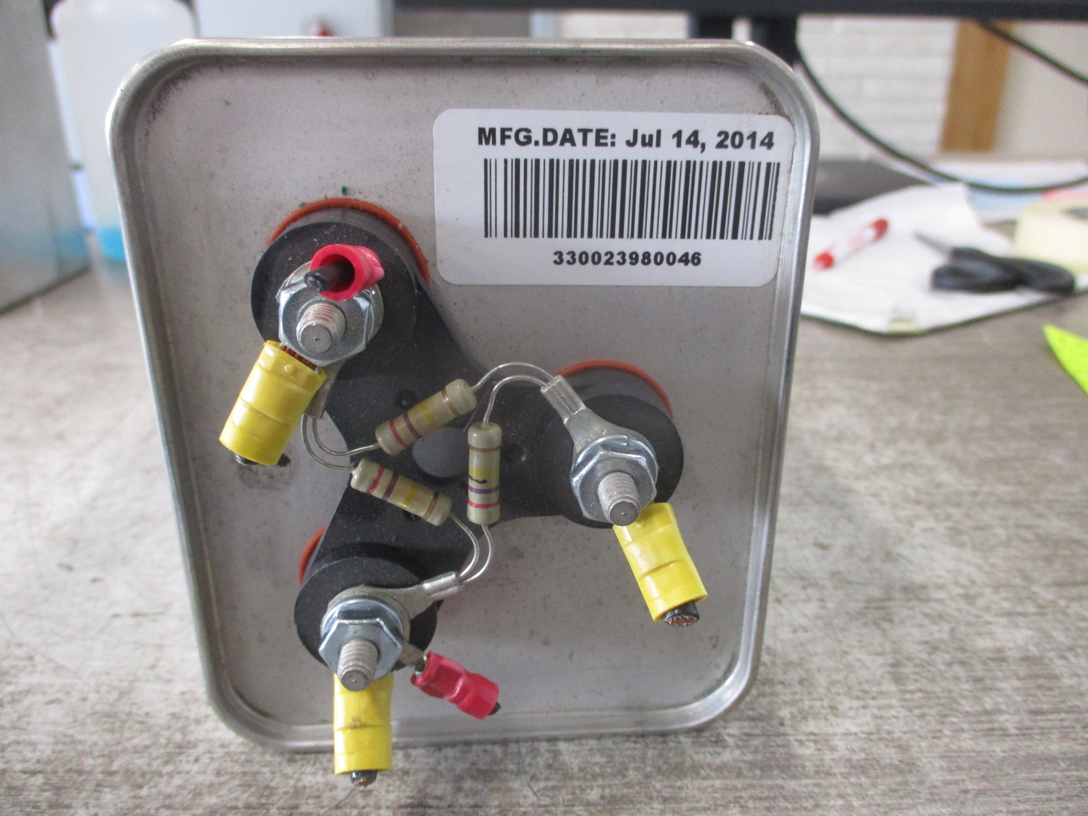 CSC Capacitor 17X43PCDMF 17.5 KVar 480V 3Ph 60Hz Used