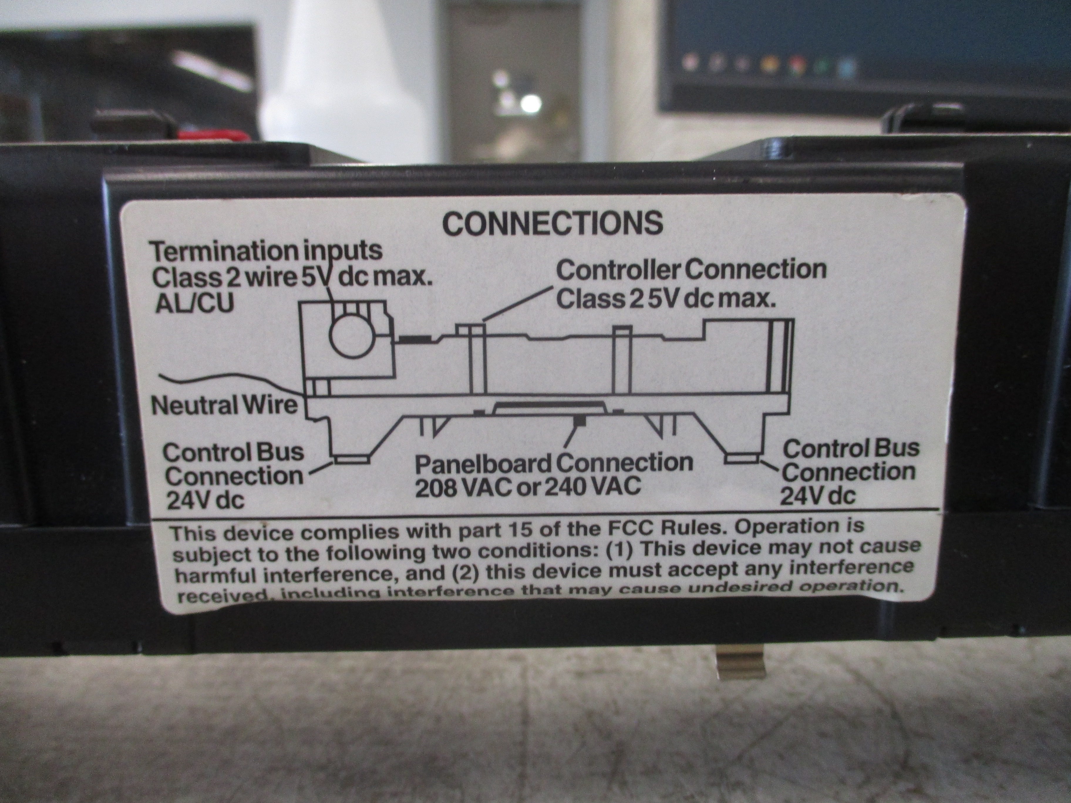 Square D Powerlink AS Power Interface Module NQOD242ASP Used