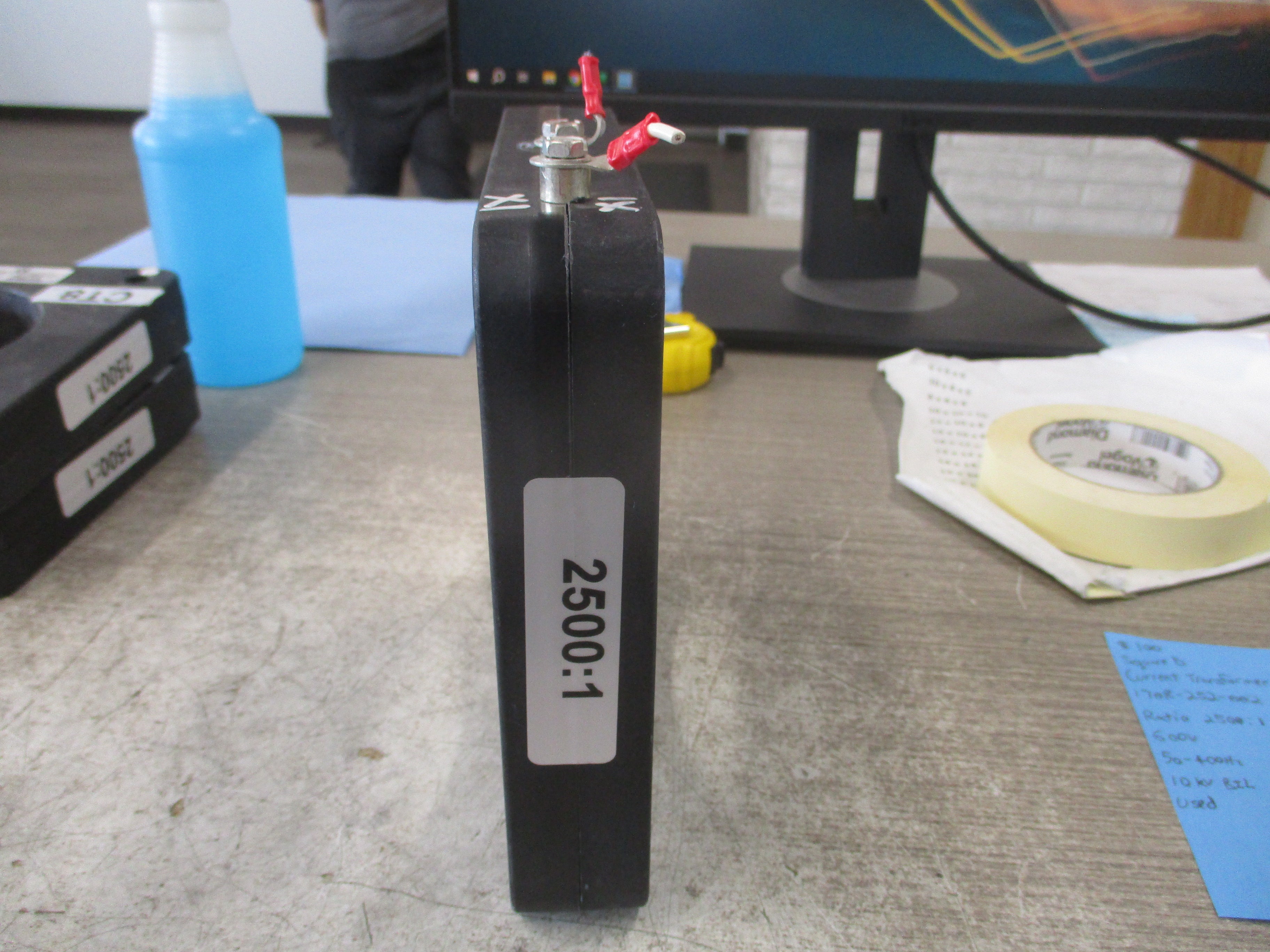 Square D Current Transformer 170R-252-002 Ratio 2500:1A 600V 50-400Hz 10KV BIL