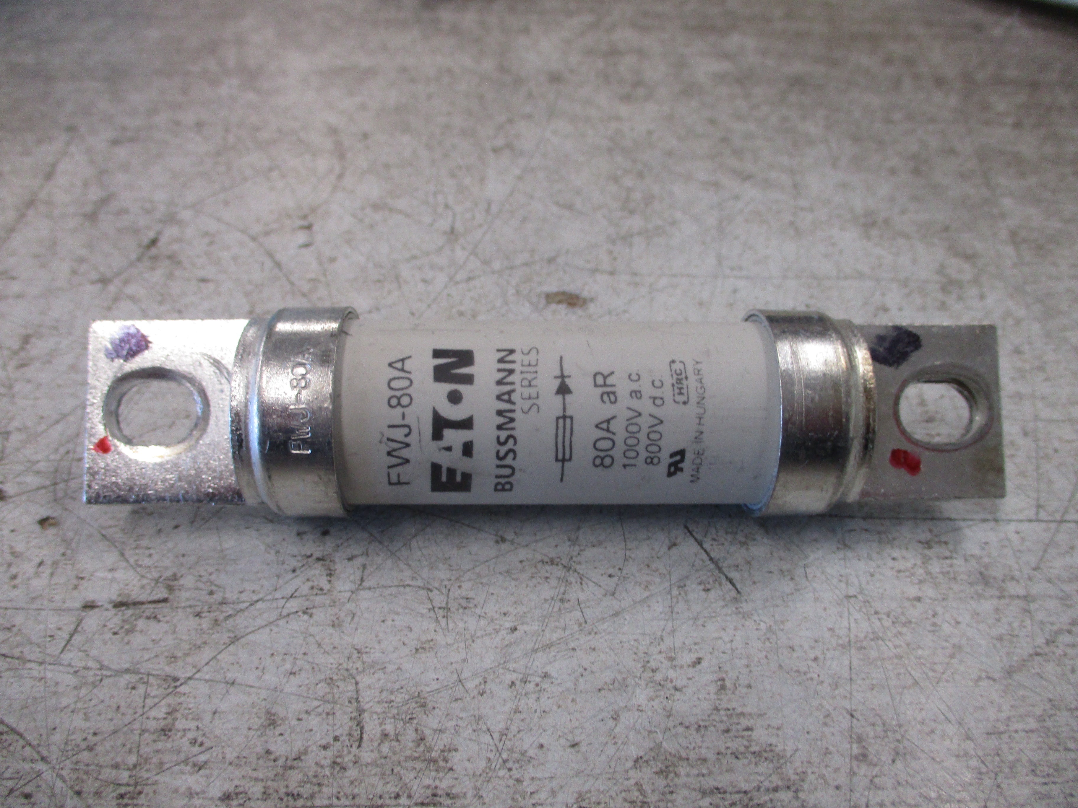 Eaton Bussmann Fuse FWJ-80A 1000V 80A Used