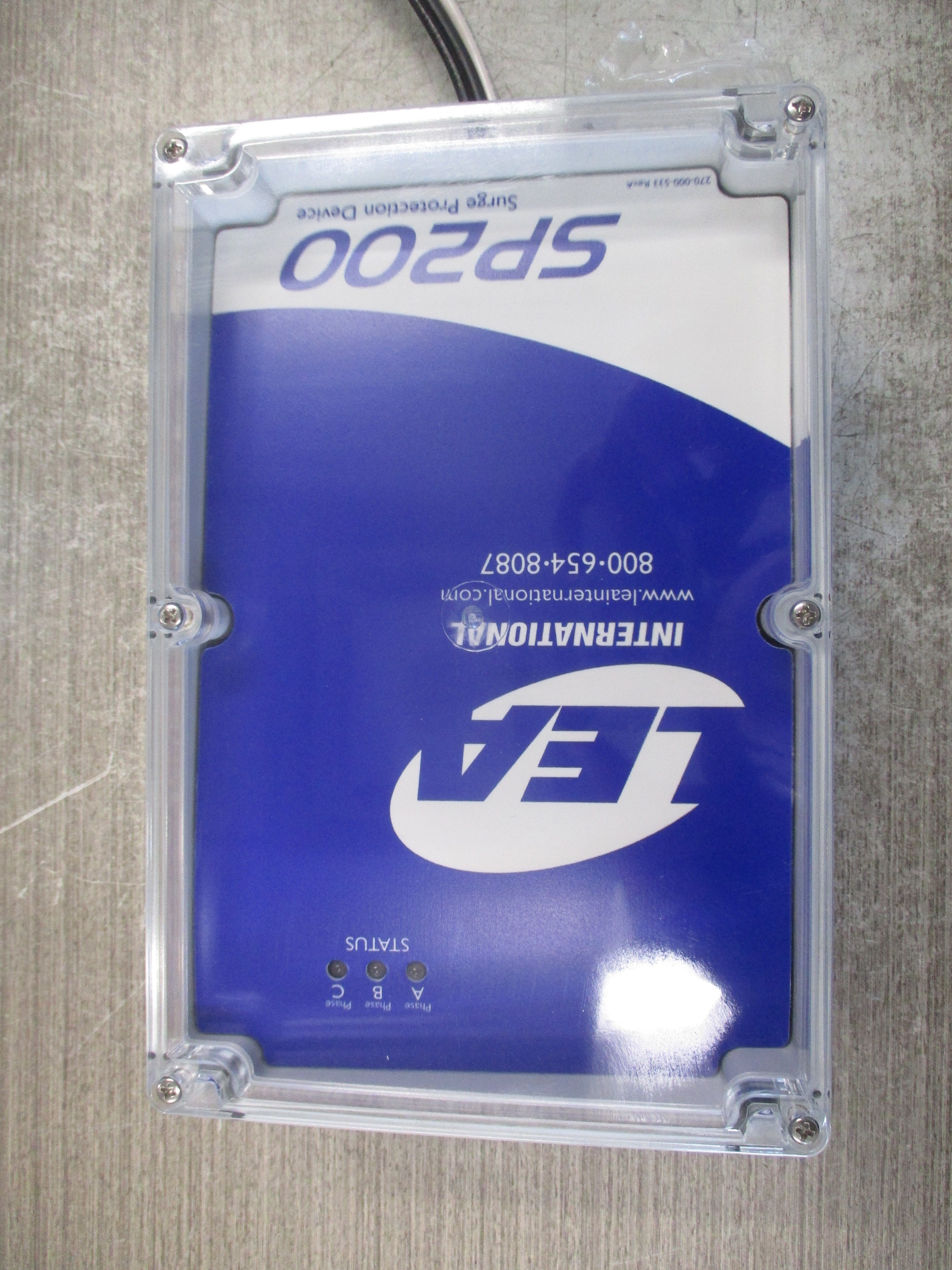 Lea International SP200 120/208-3Y Surge Protector B70-00-7005 120/208V 50/60Hz
