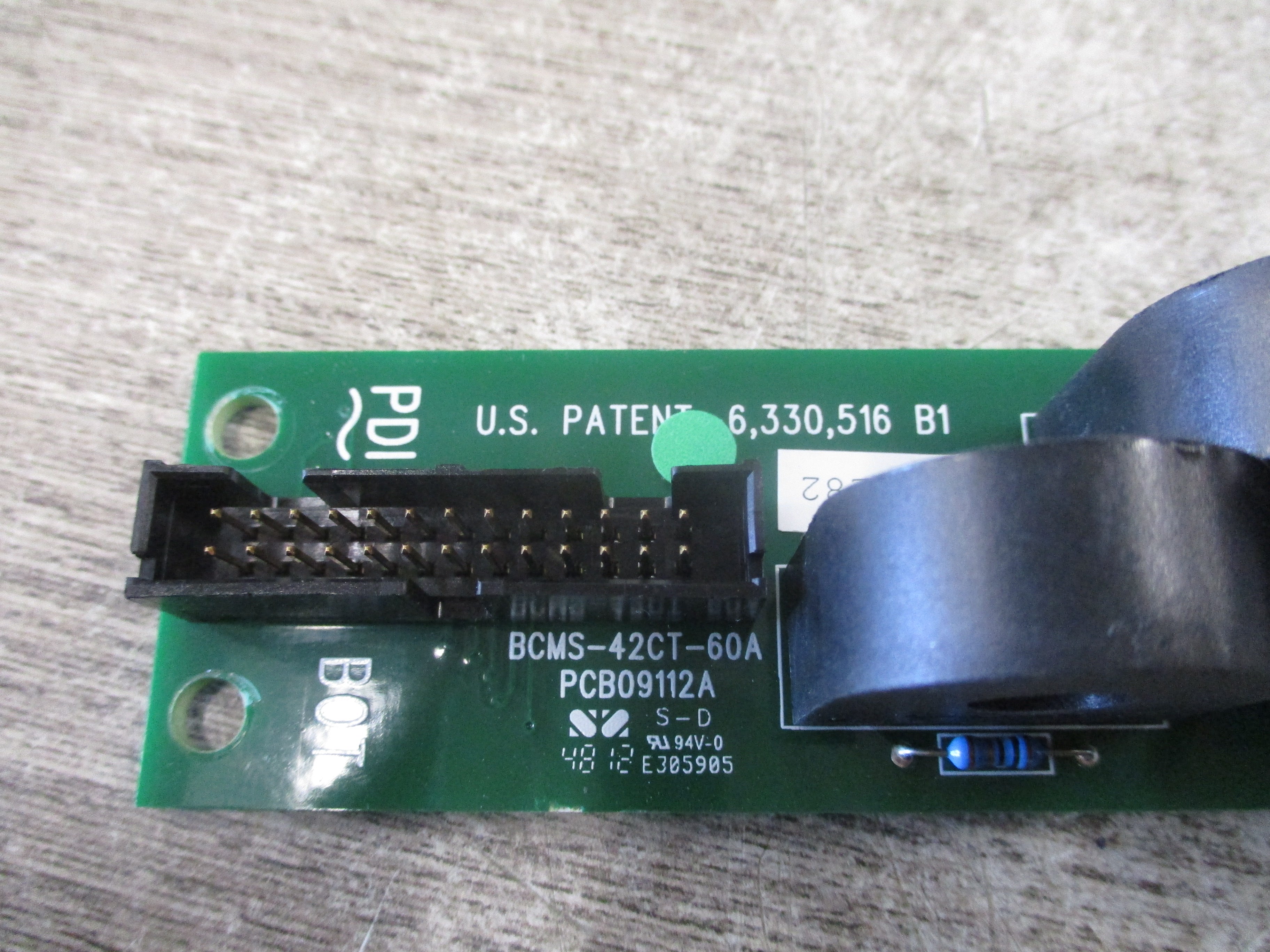 PDI BCMS PCB09112A 42-CT 60A Bottom Used